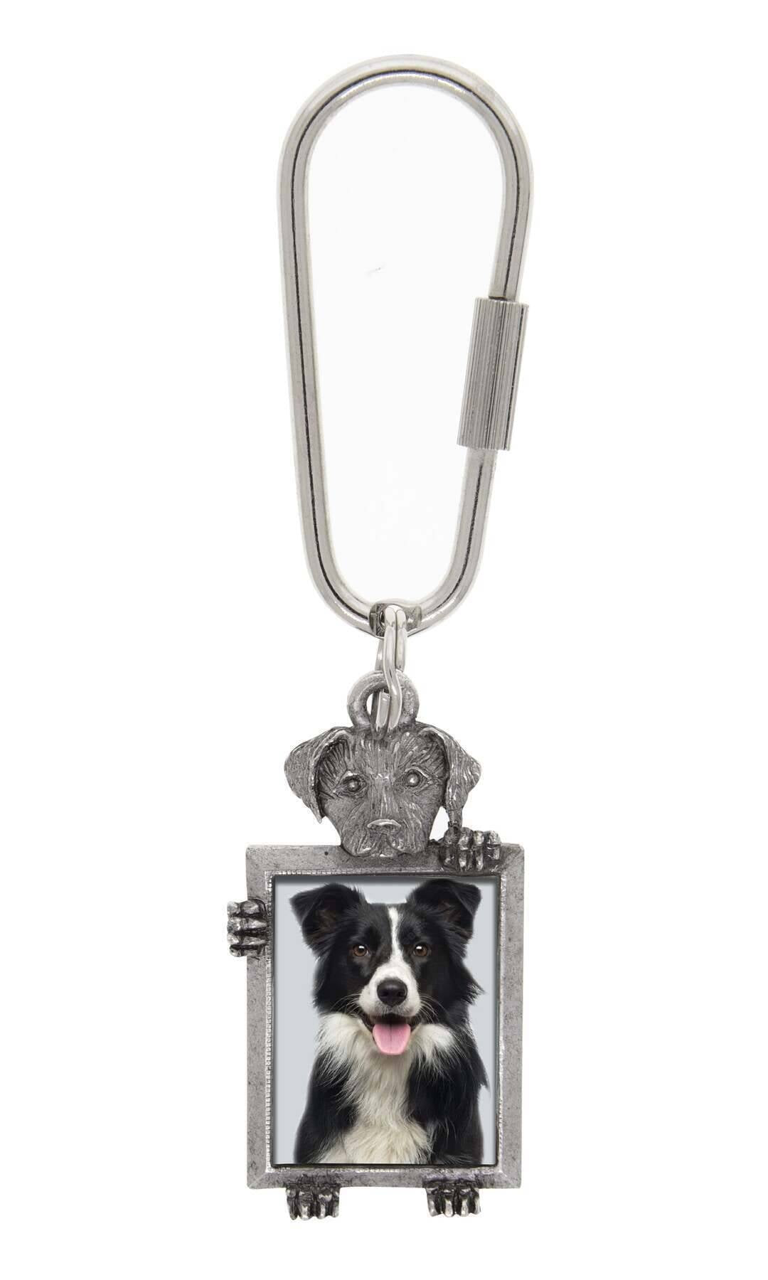 1928 Jewelry Dog Picture Carabiner Key Chain
