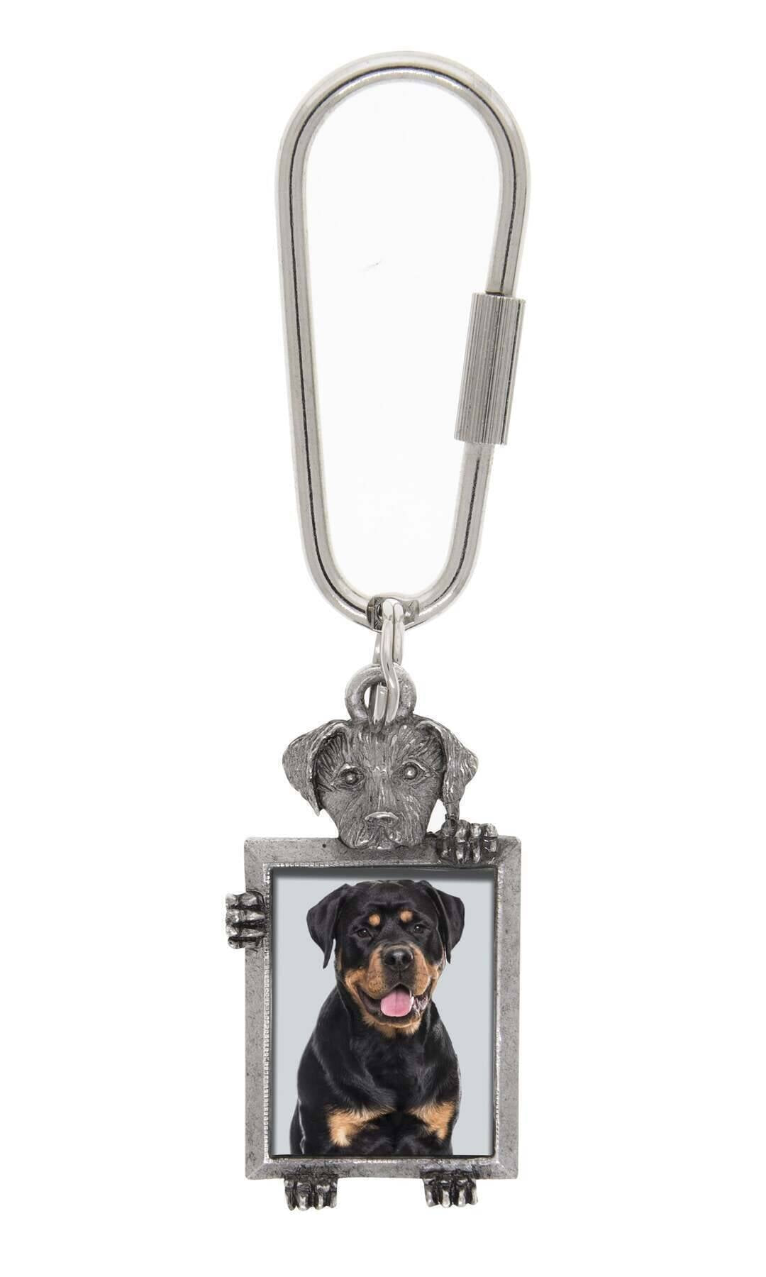 1928 Jewelry Dog Picture Carabiner Key Chain