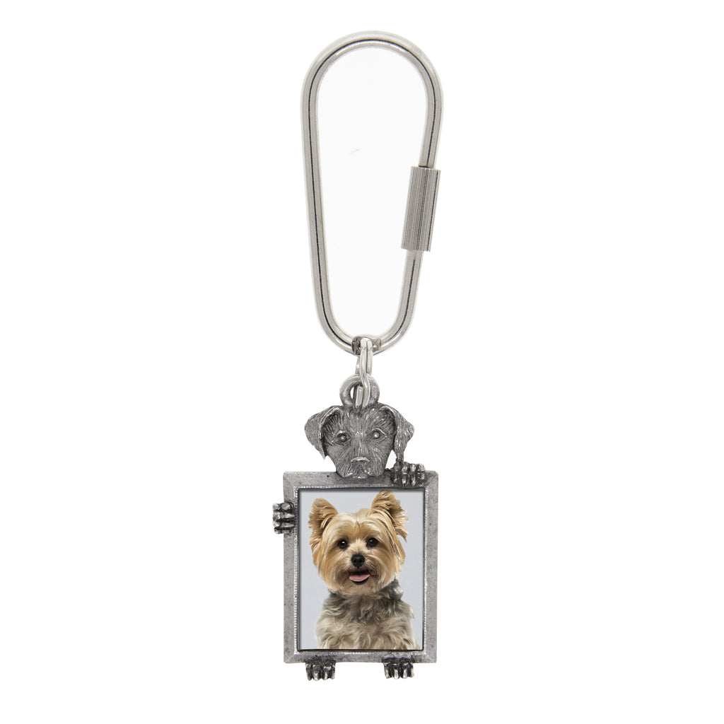 Dog Picture Keychain (Yorkie)