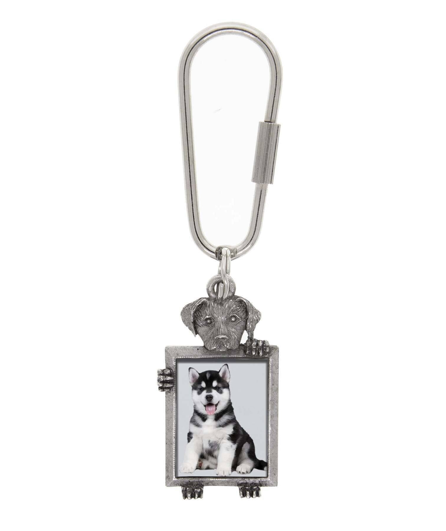 1928 Jewelry Dog Picture Carabiner Key Chain