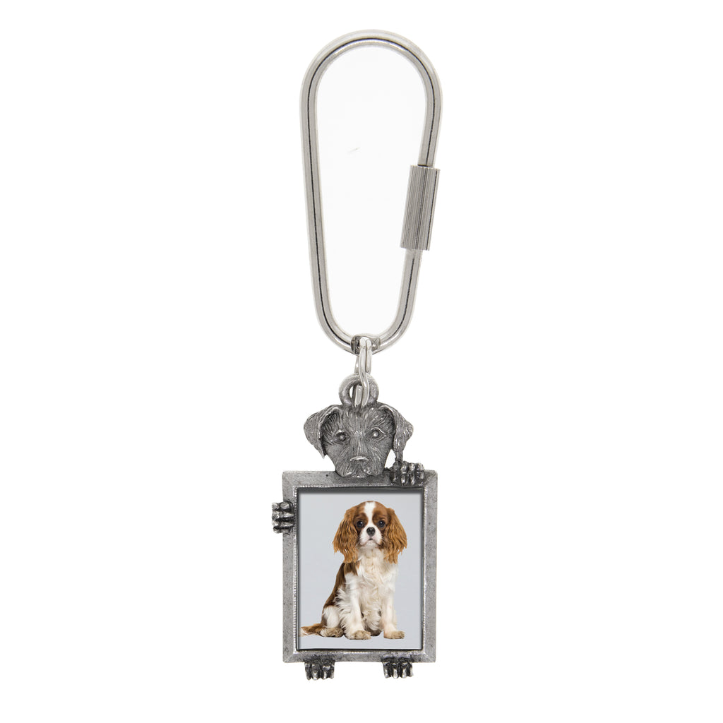 Dog Picture Keychain (Cavalier King Charles Spaniel)