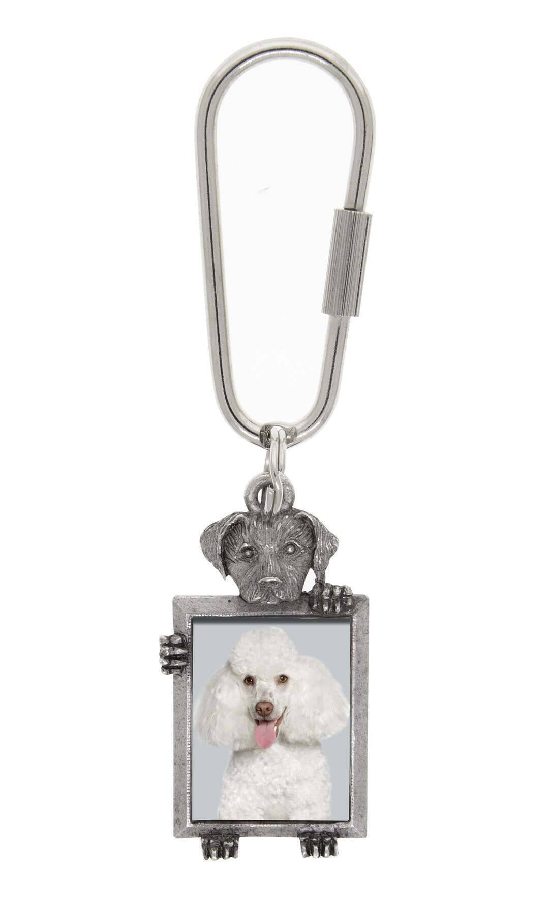 1928 Jewelry Dog Picture Carabiner Key Chain