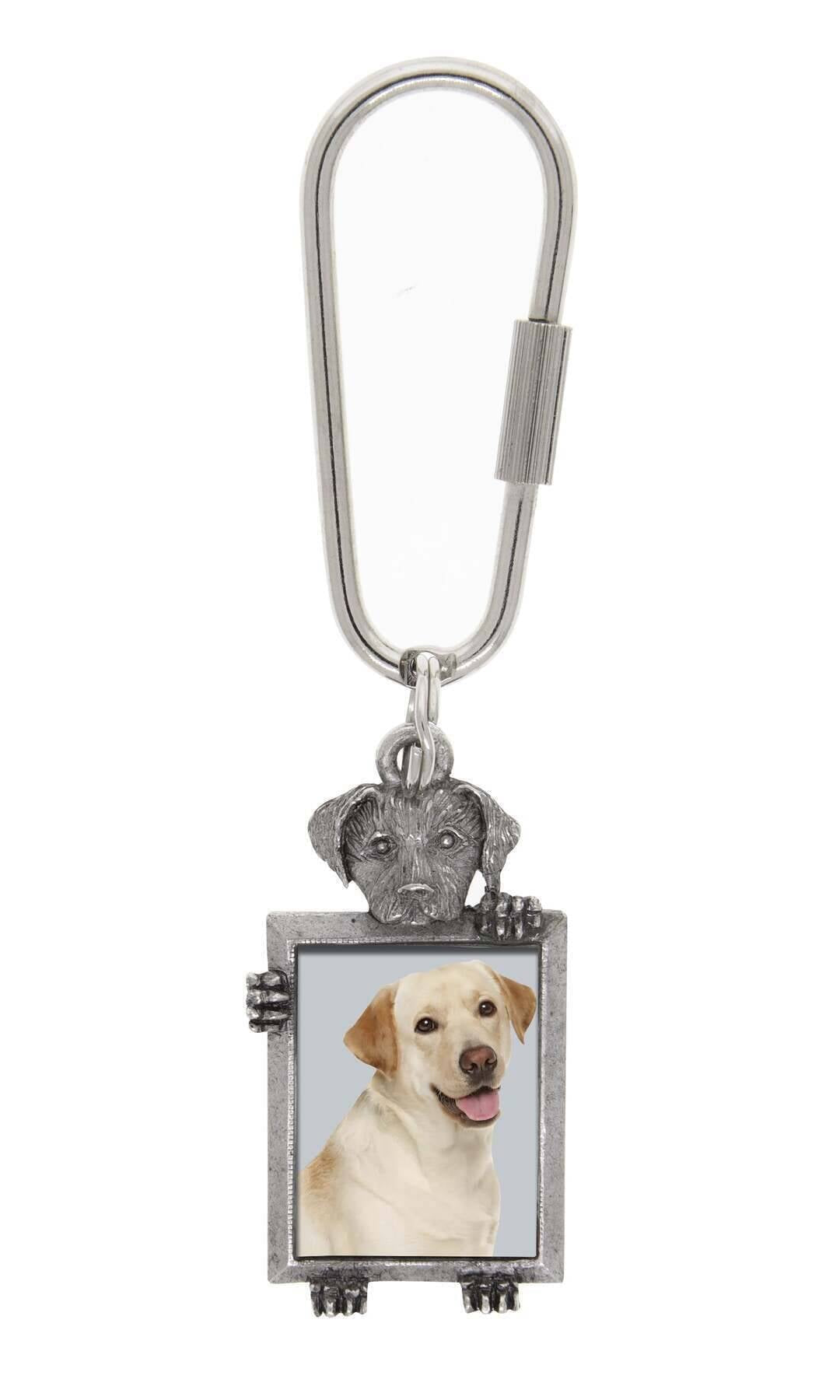 1928 Jewelry Dog Picture Carabiner Key Chain