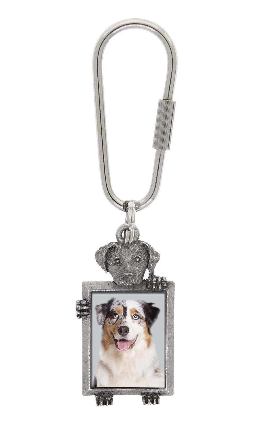 1928 Jewelry Dog Picture Carabiner Key Chain