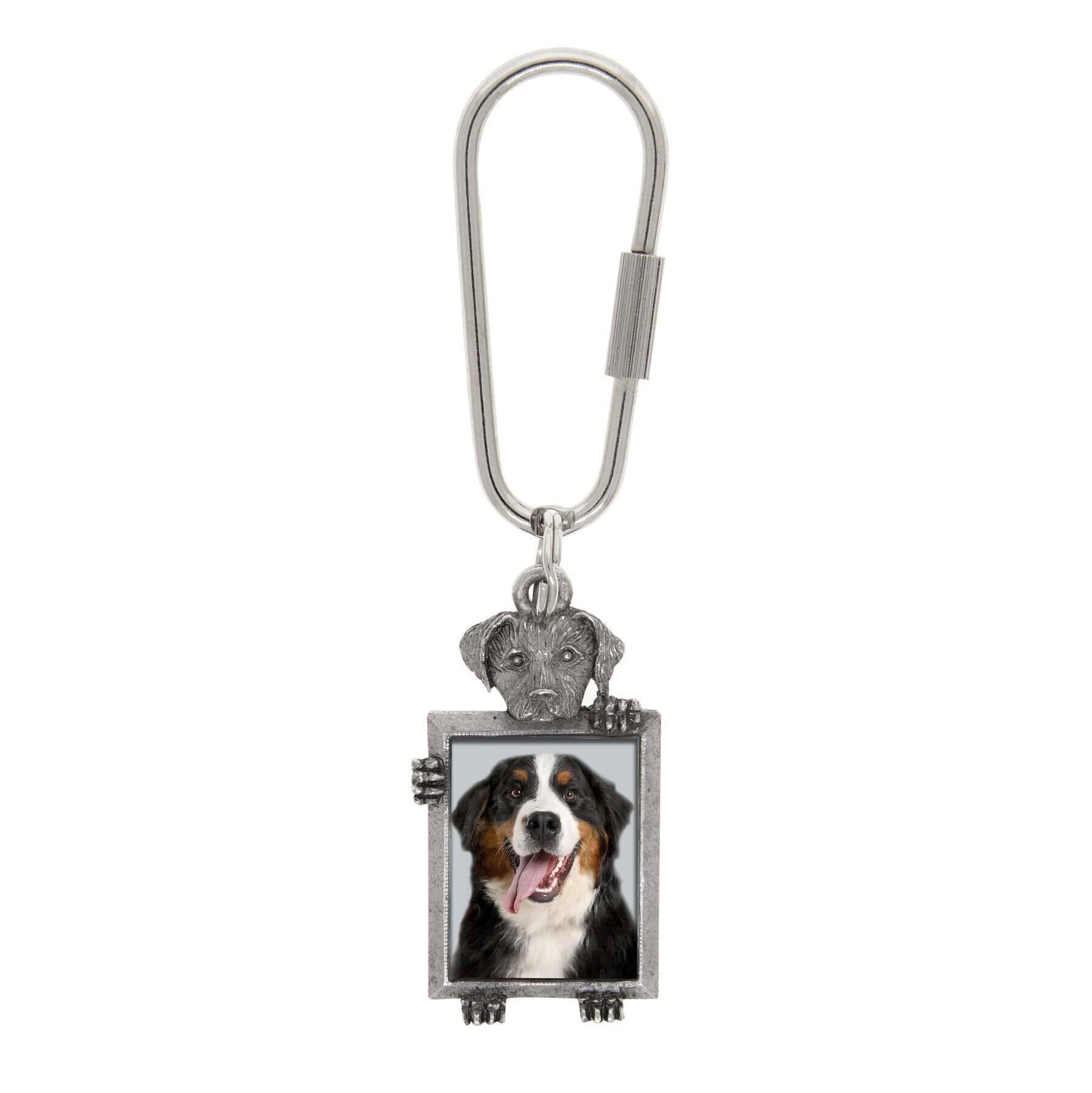 1928 Jewelry Dog Picture Carabiner Key Chain