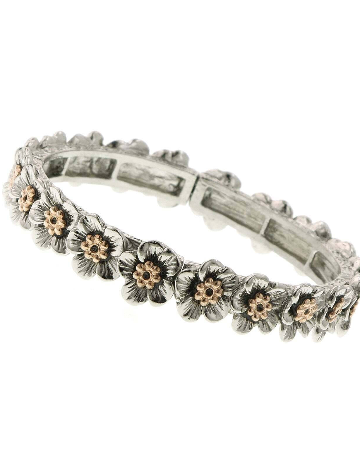 2028 Jewelry Rose Flower Stretch Bracelet