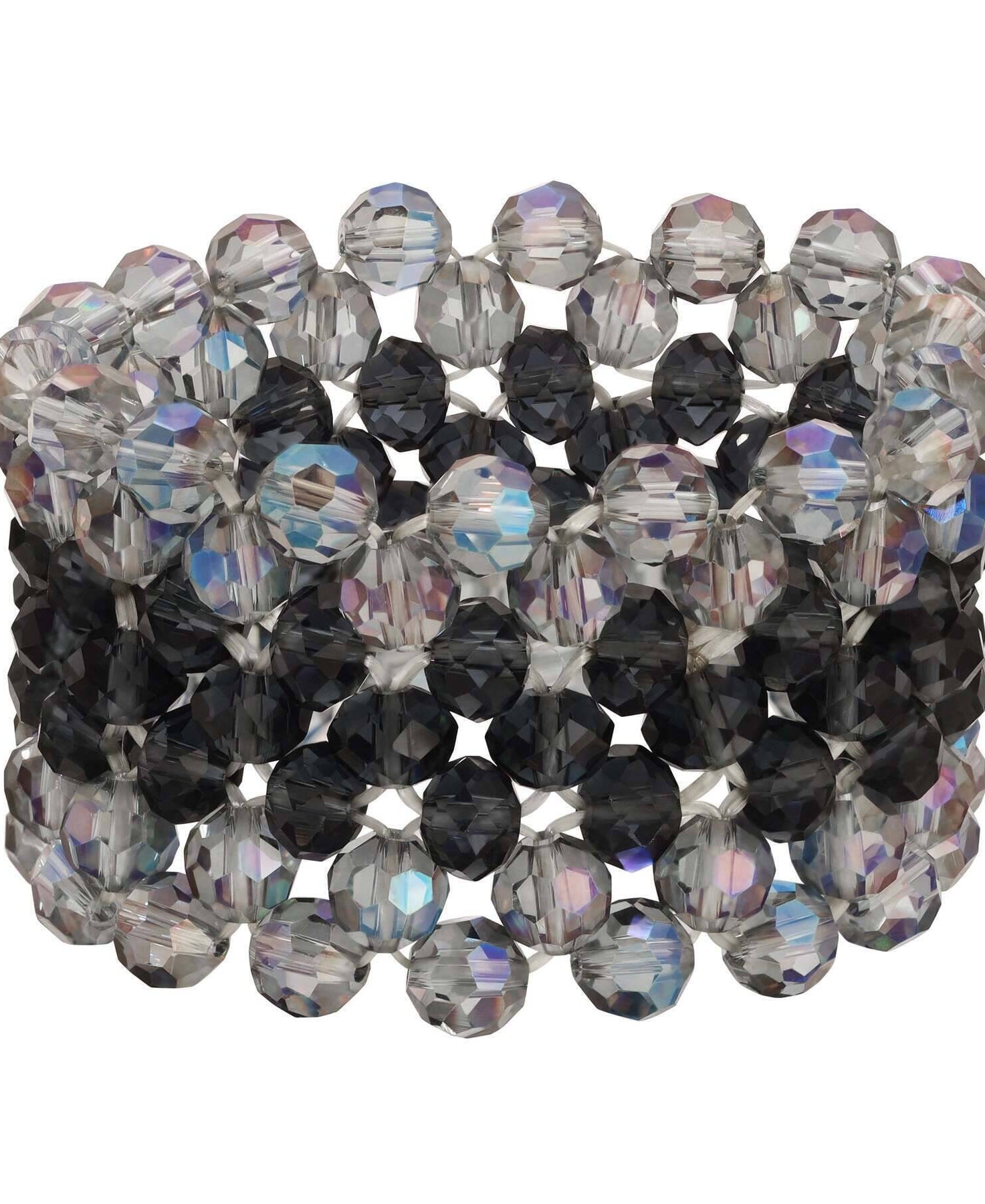 2028 Jewelry Sapphire And Montana Blue Beaded Stretch Bracelet