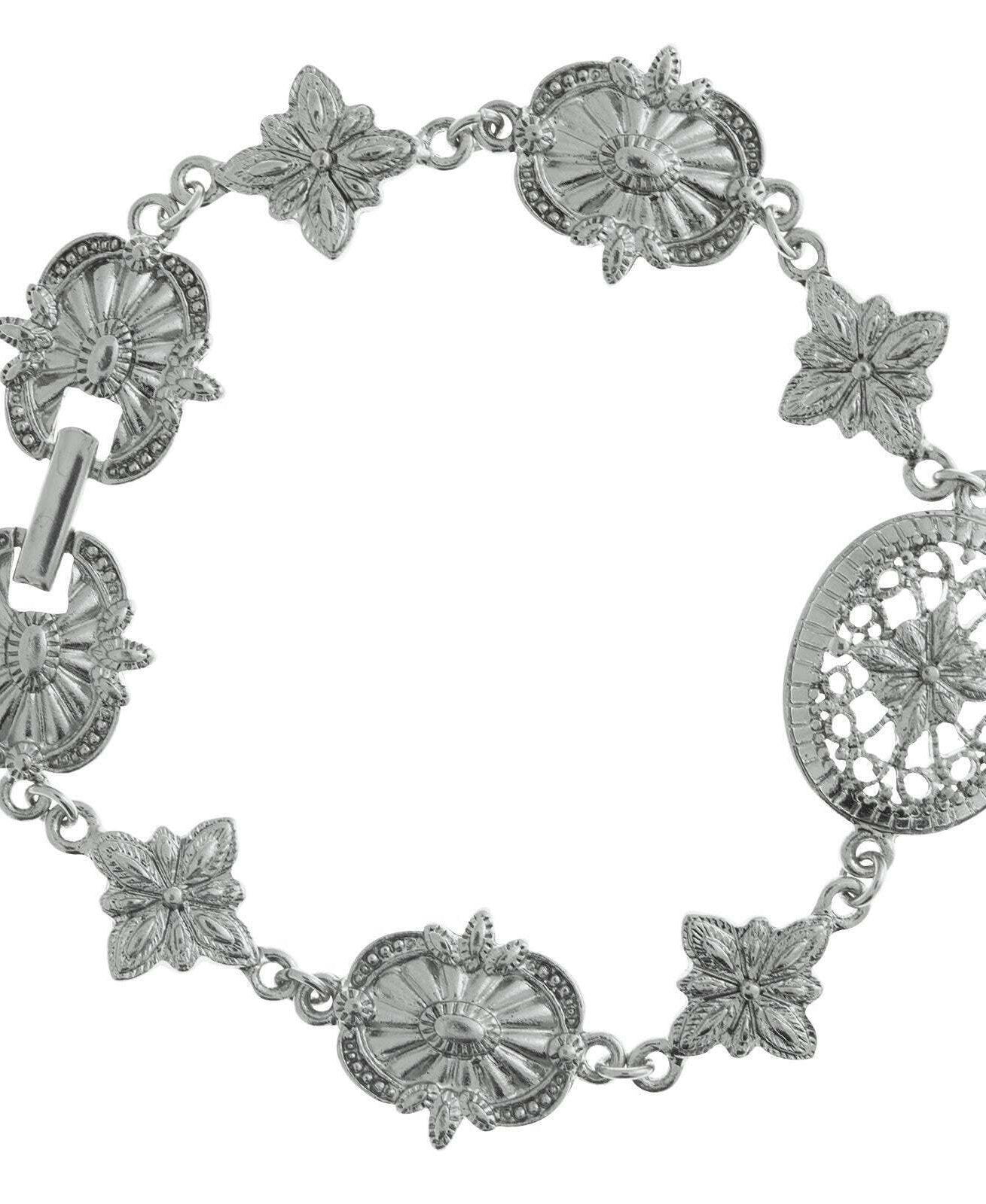 1928 Jewelry Tailored Starburst Link Bracelet