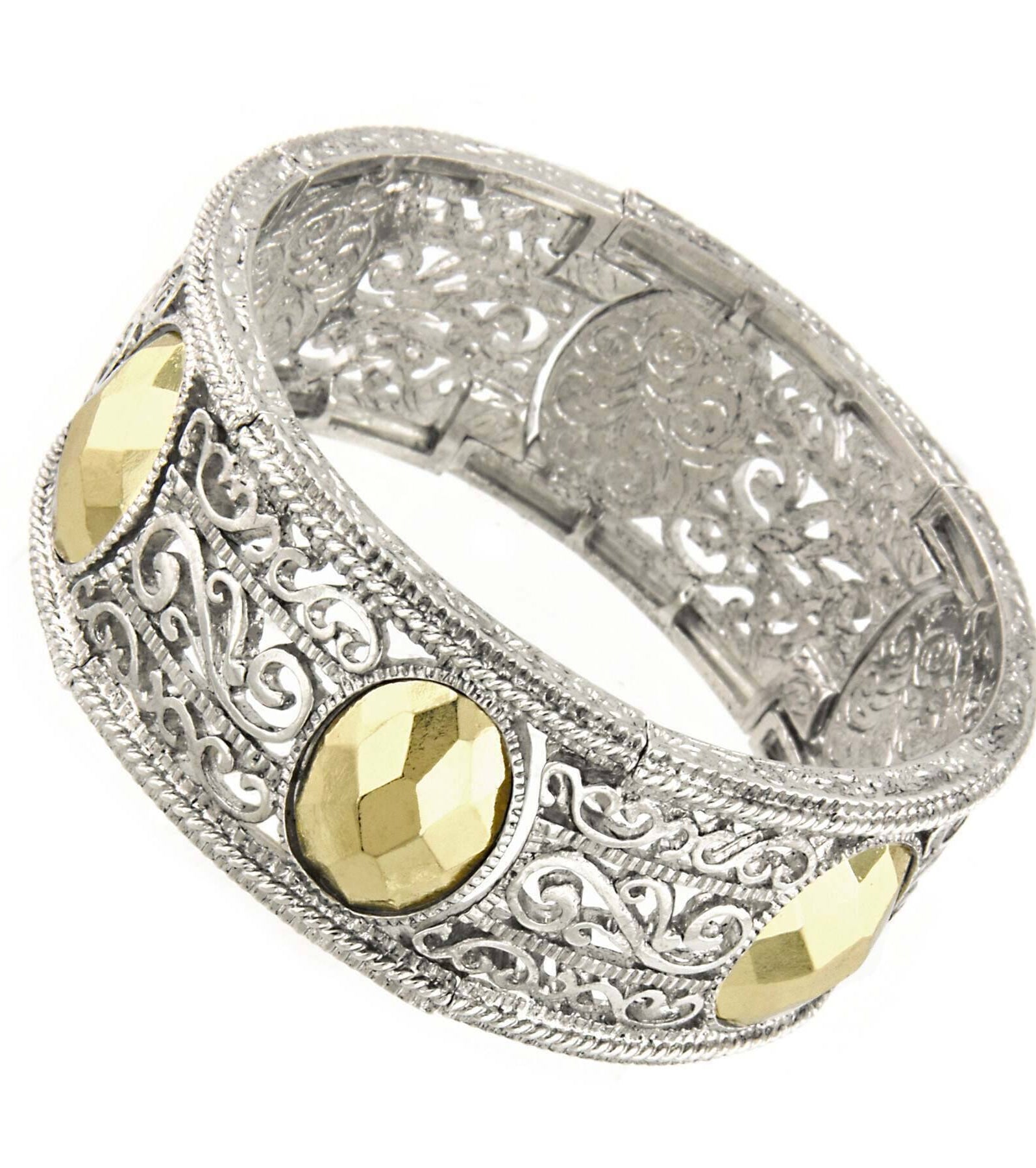 2028 Jewelry Filigree Stretch Bracelet