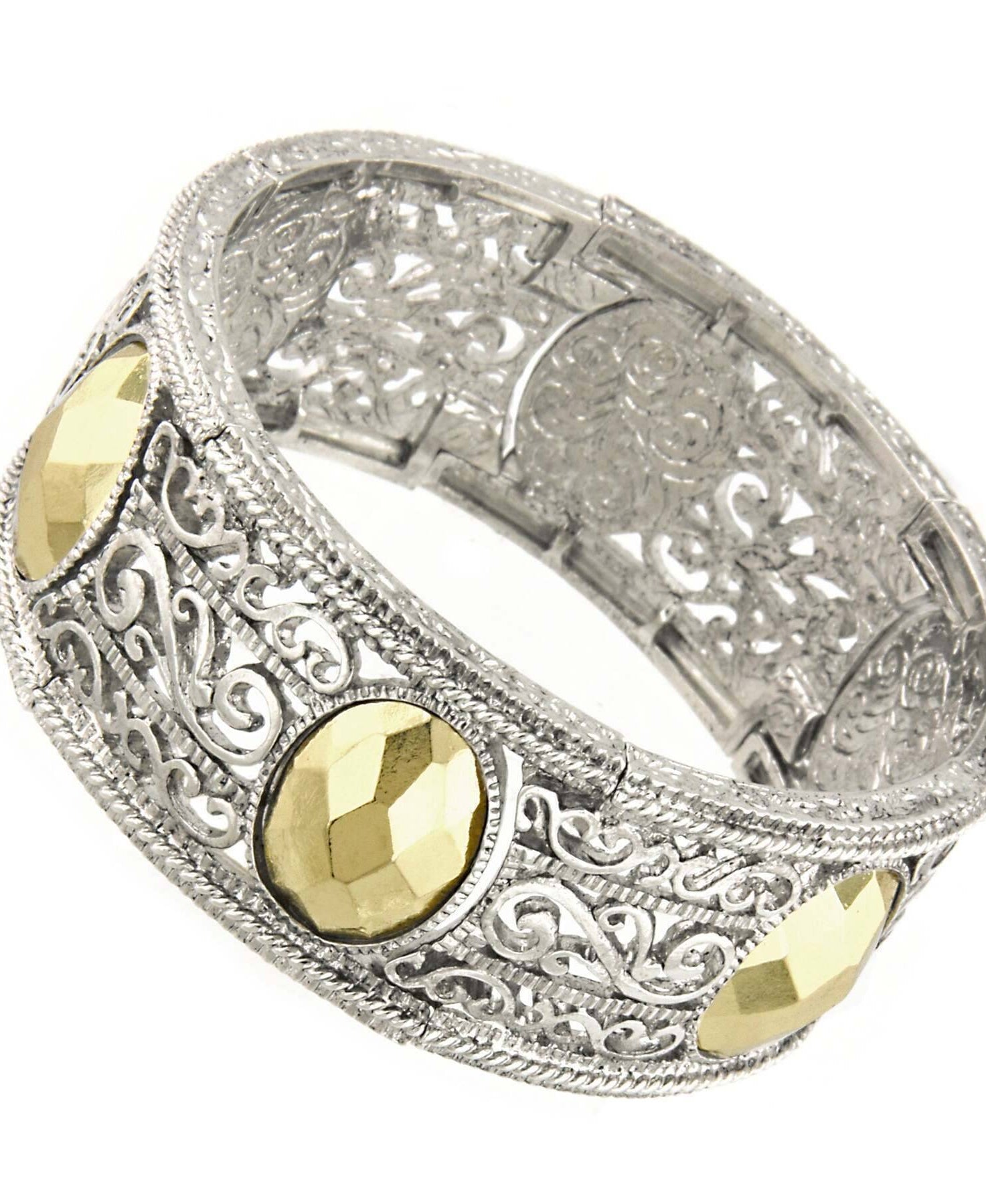 2028 Jewelry Filigree Stretch Bracelet