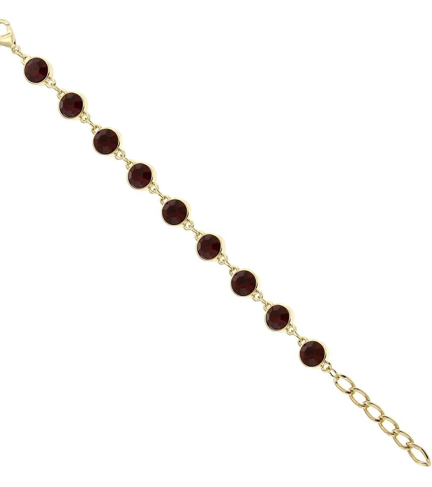 2028 Jewelry Siam Red Bracelet