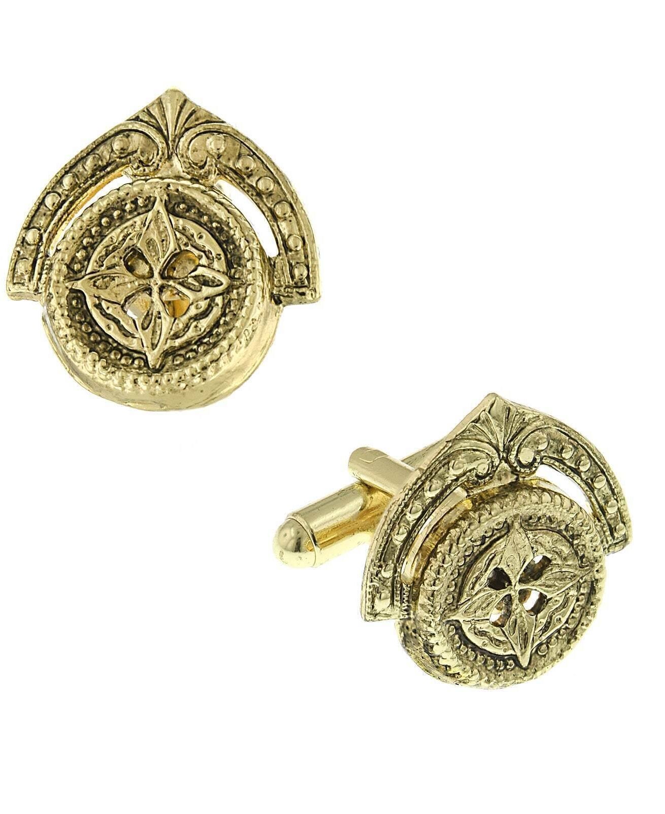 1928 Jewelry Deco Dapper Cufflinks