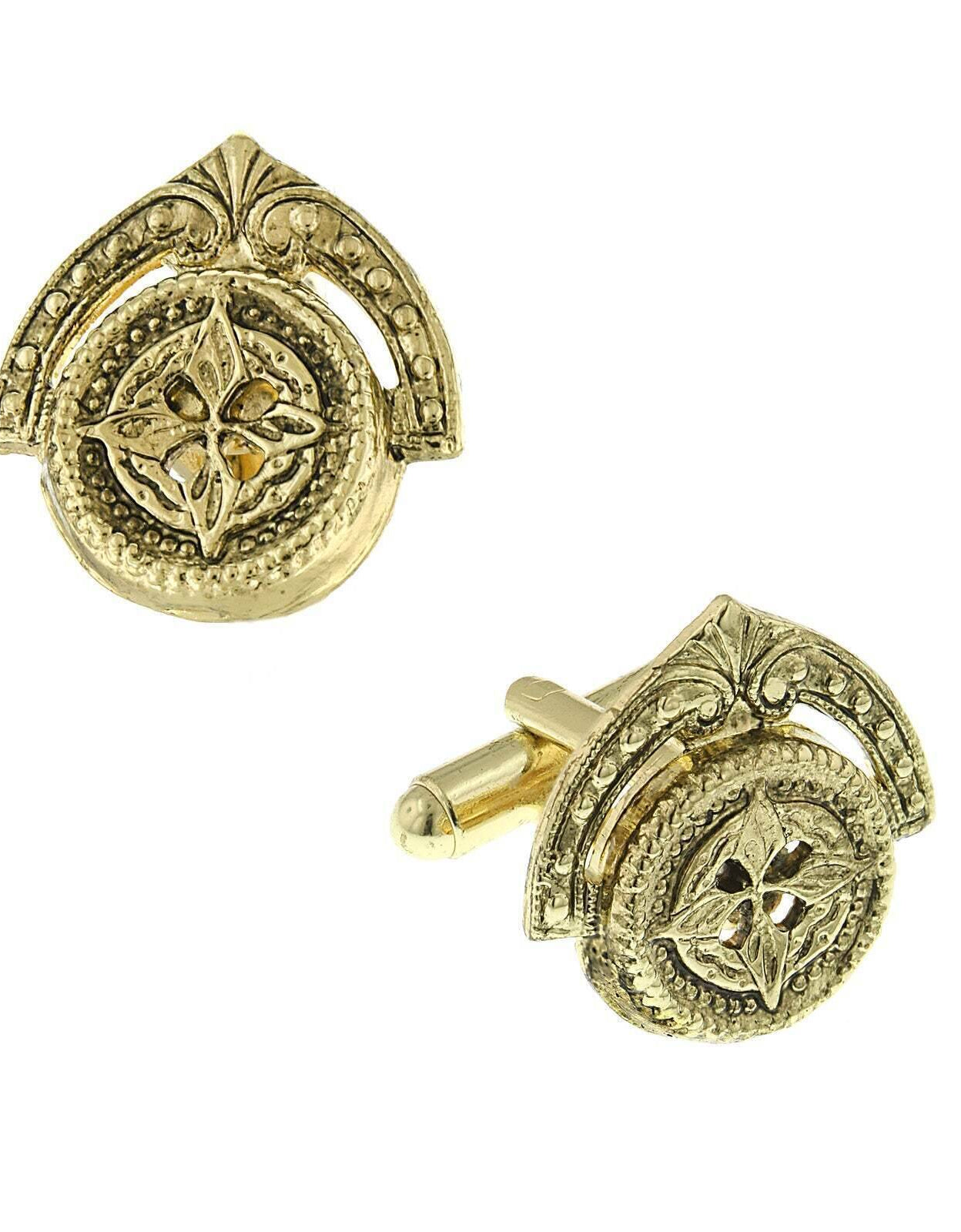 1928 Jewelry Deco Dapper Cufflinks
