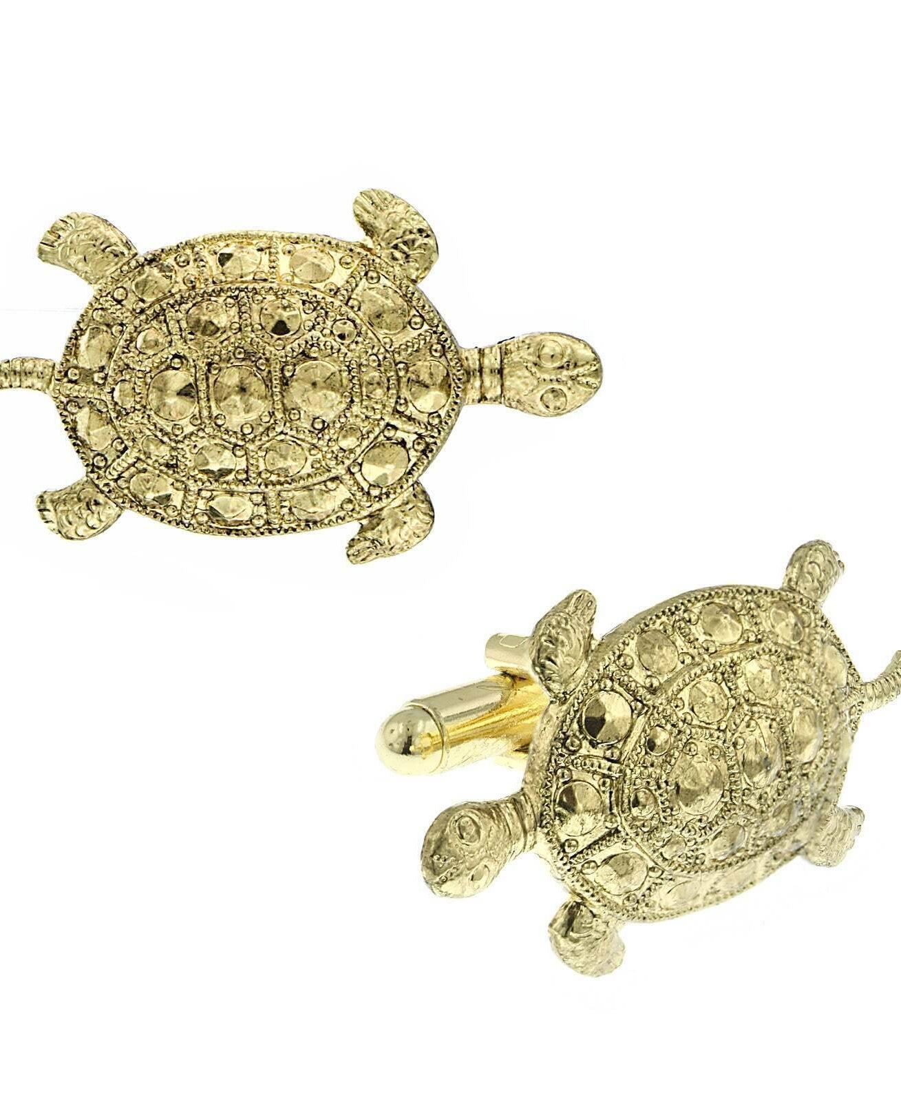 1928 Jewelry Turtle Cufflinks