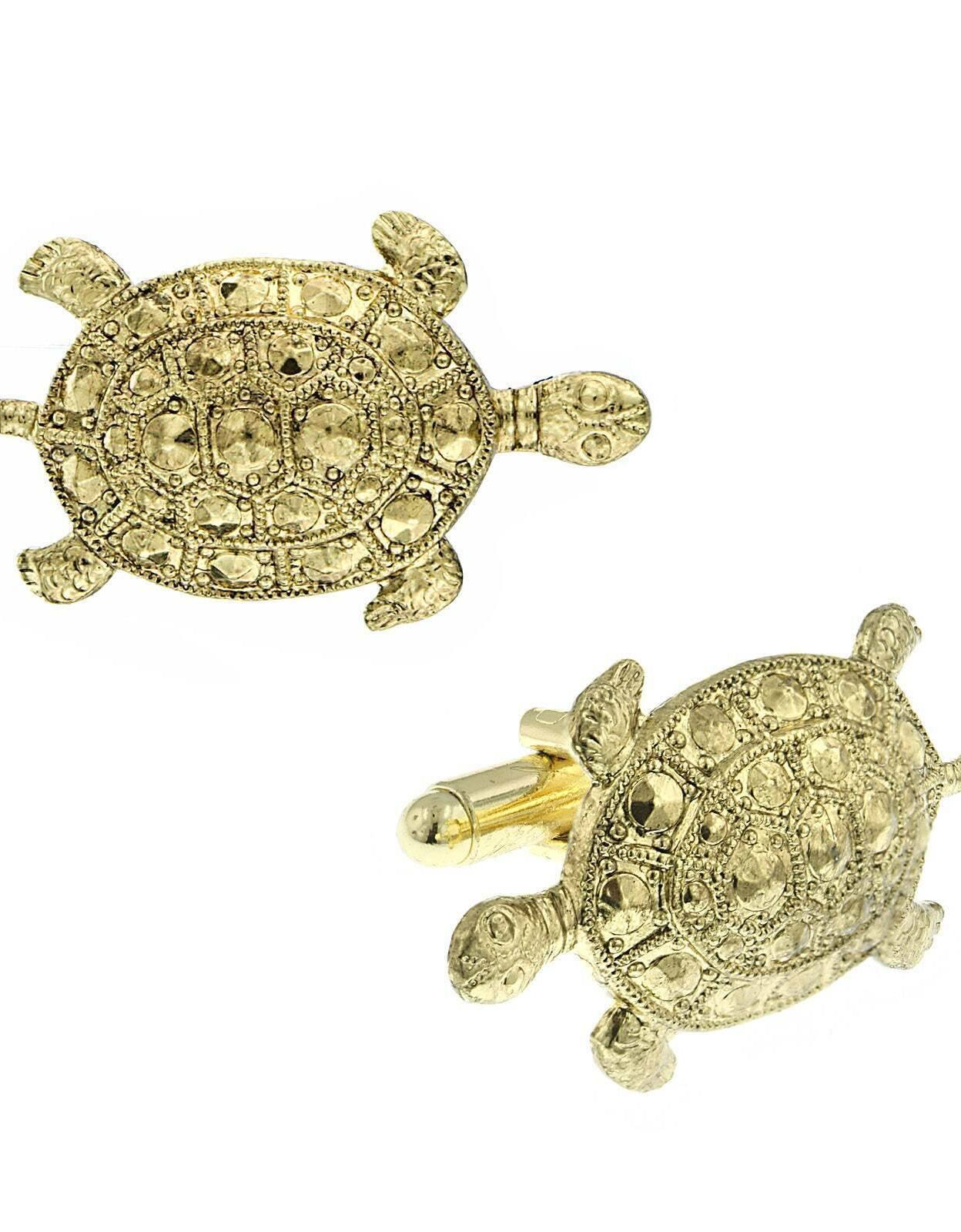 1928 Jewelry Turtle Cufflinks