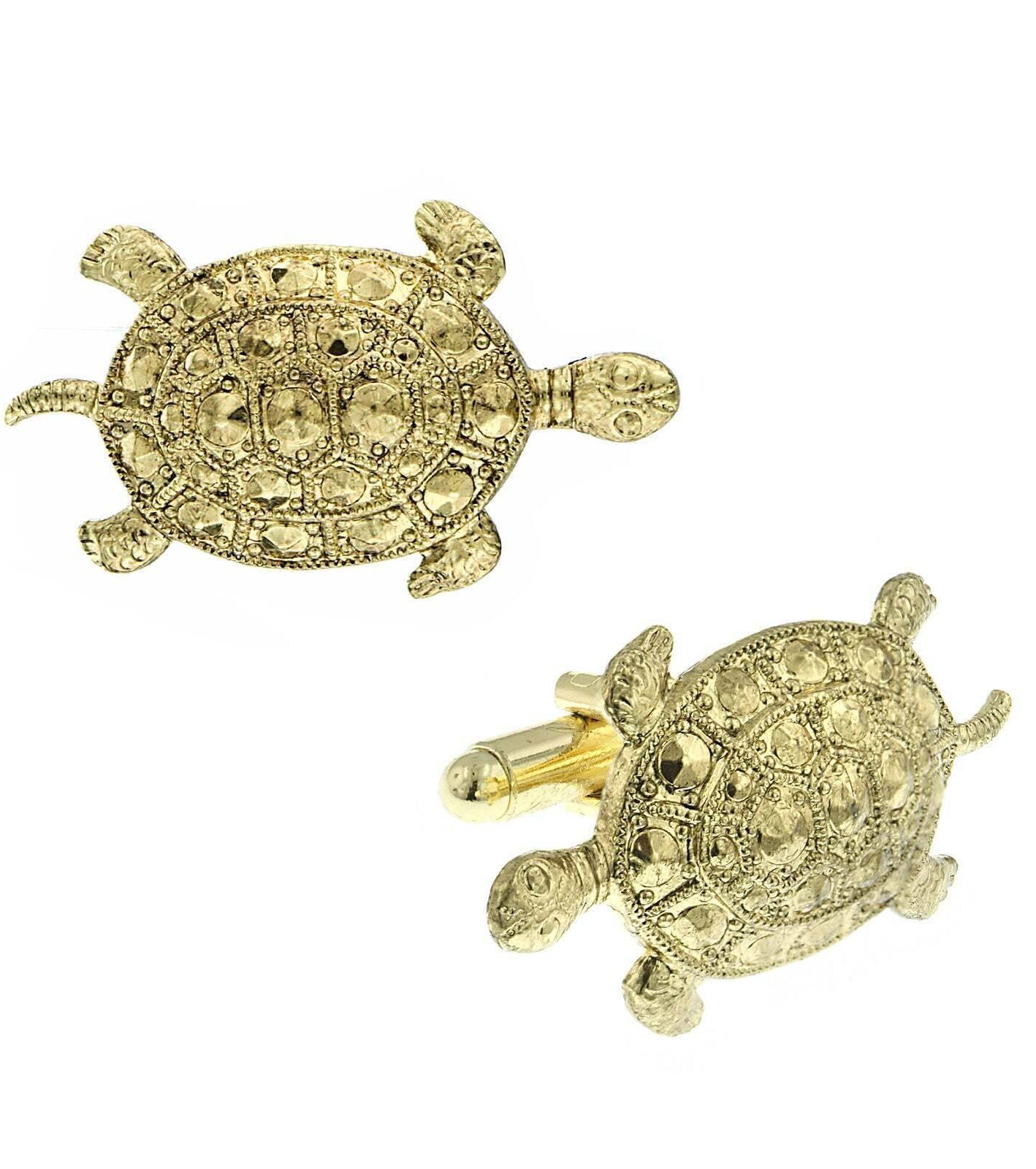 1928 Jewelry Turtle Cufflinks