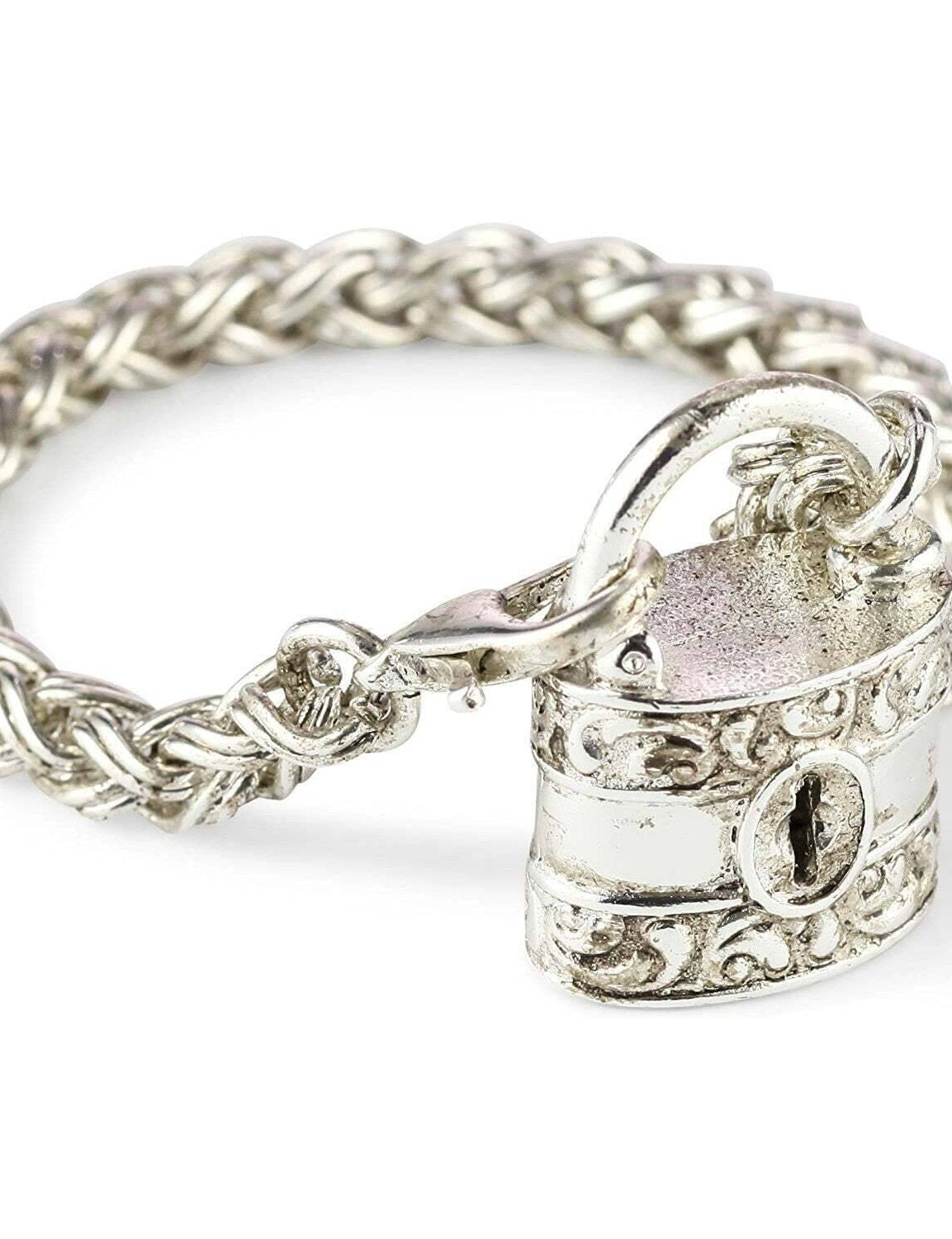 Antiquities Couture Burgess Chest Lock Bracelet