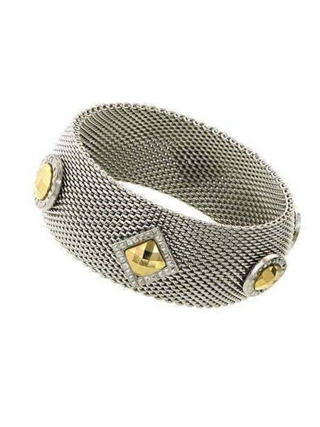 1928 Jewelry Fusion Lux Mesh Bracelet
