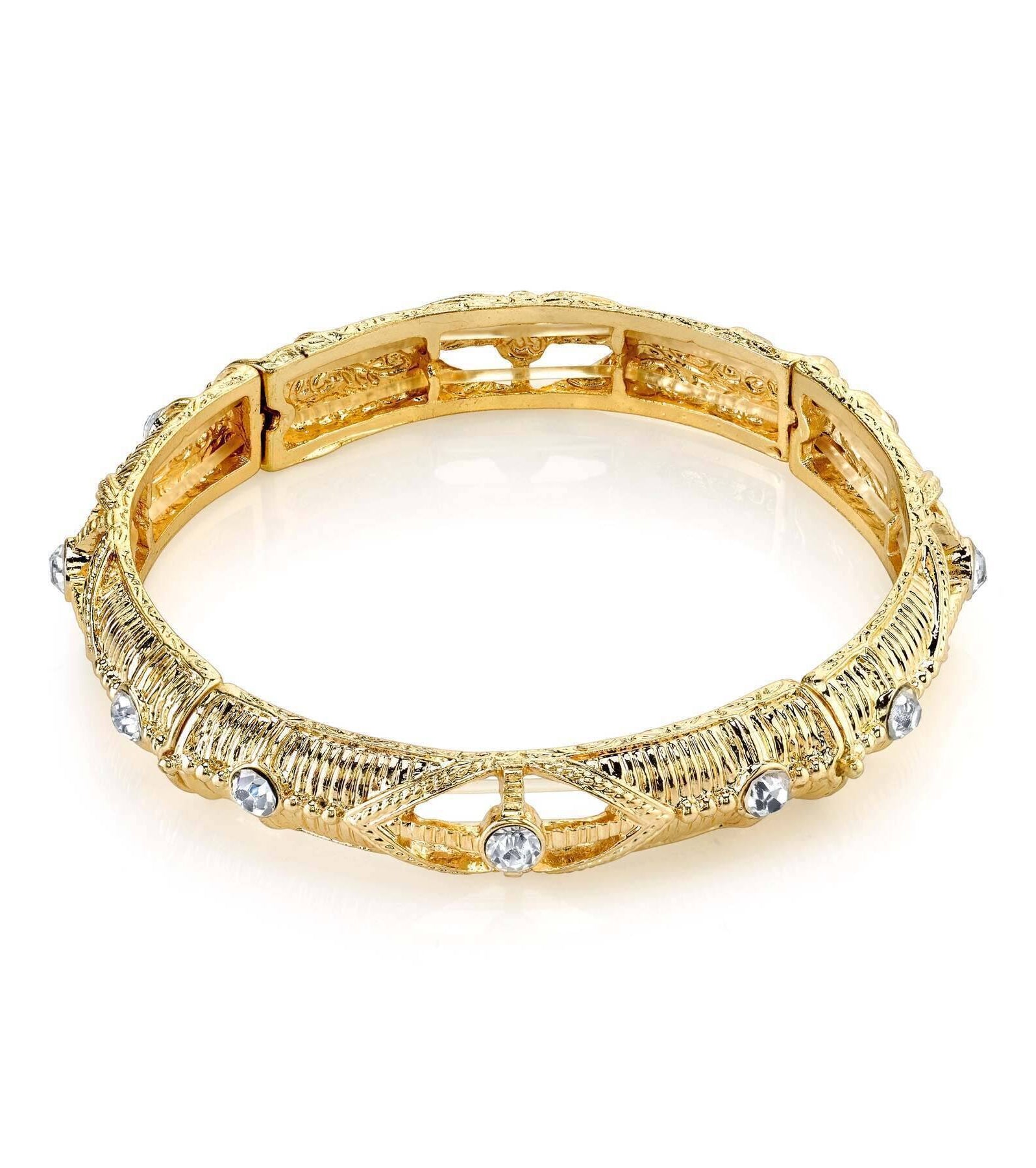 2028 Jewelry Classy Crystal Stretch Bracelet