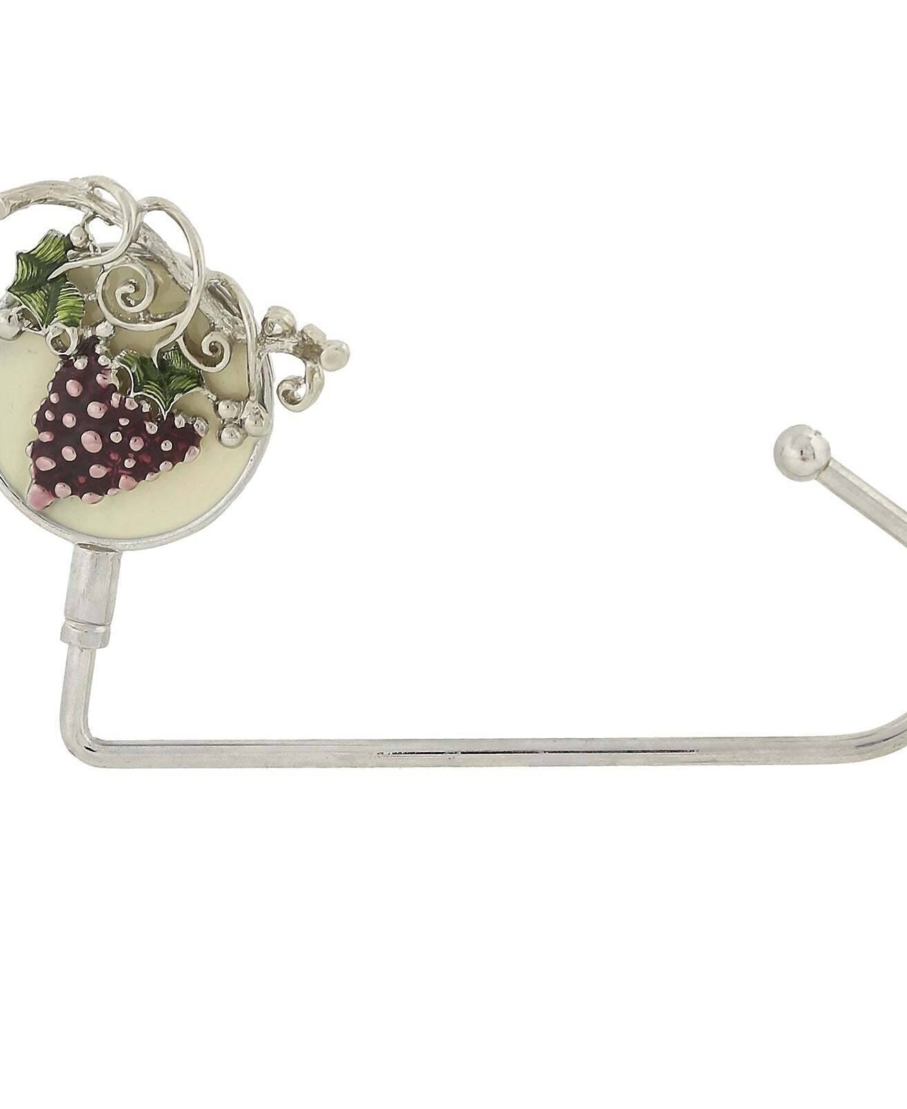 1928 Jewelry Winery Purple Grapes On Vine Purse Holder
