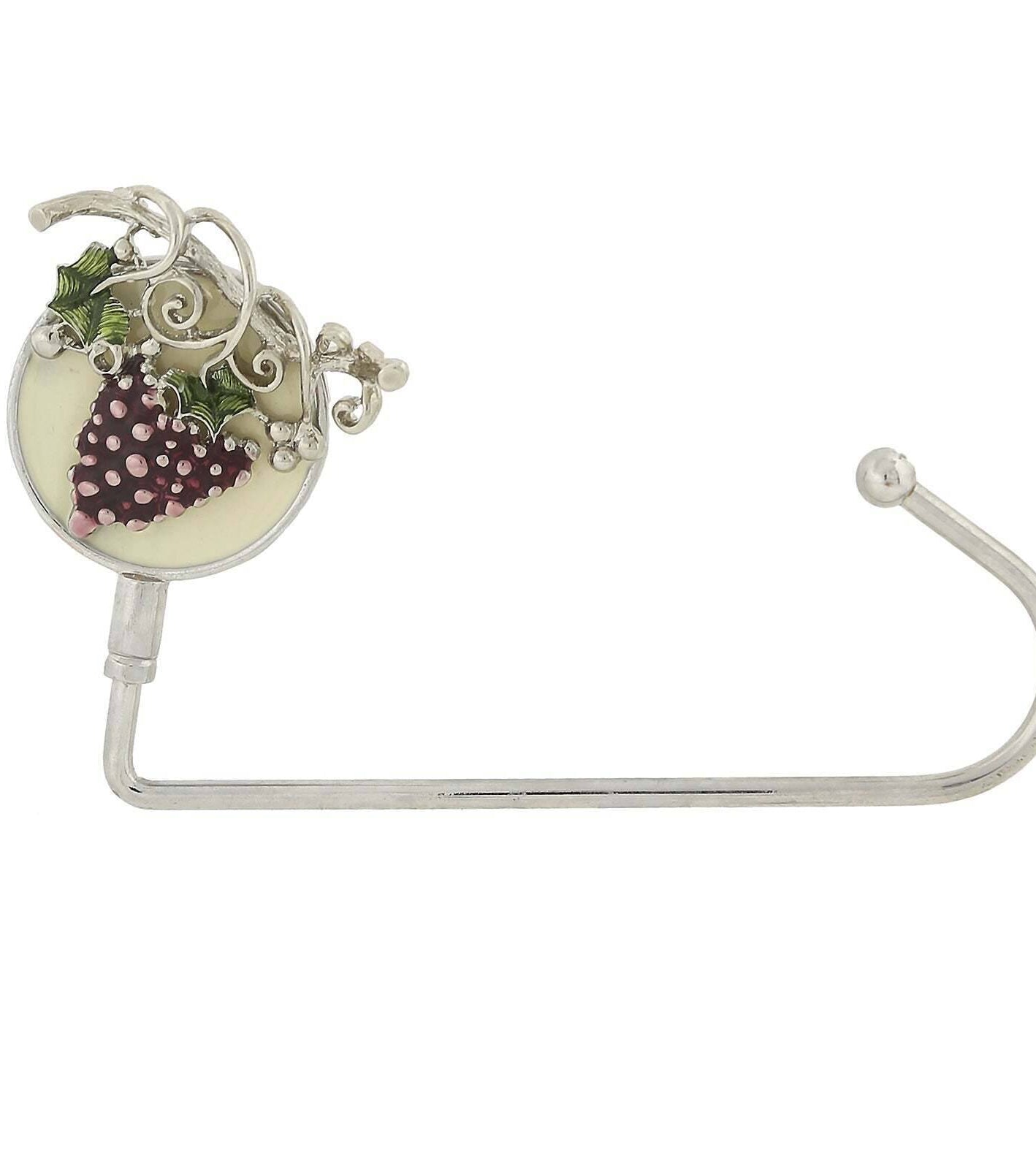 1928 Jewelry Winery Purple Grapes On Vine Purse Holder