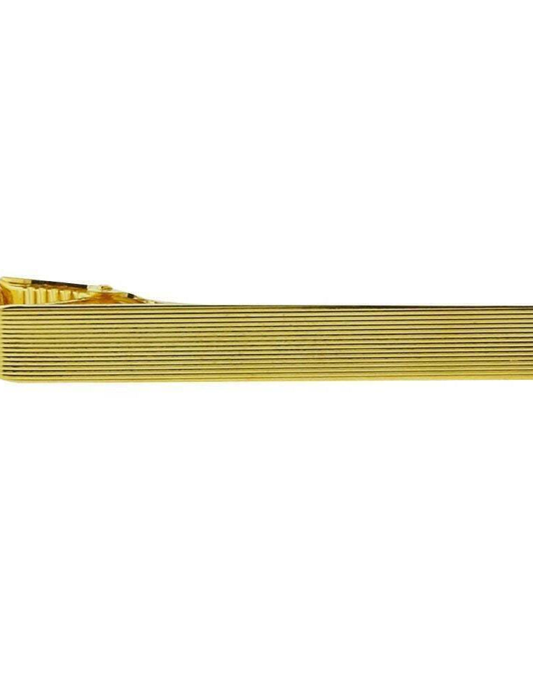 1928 Jewelry Gold Classic Plain Tie Clip