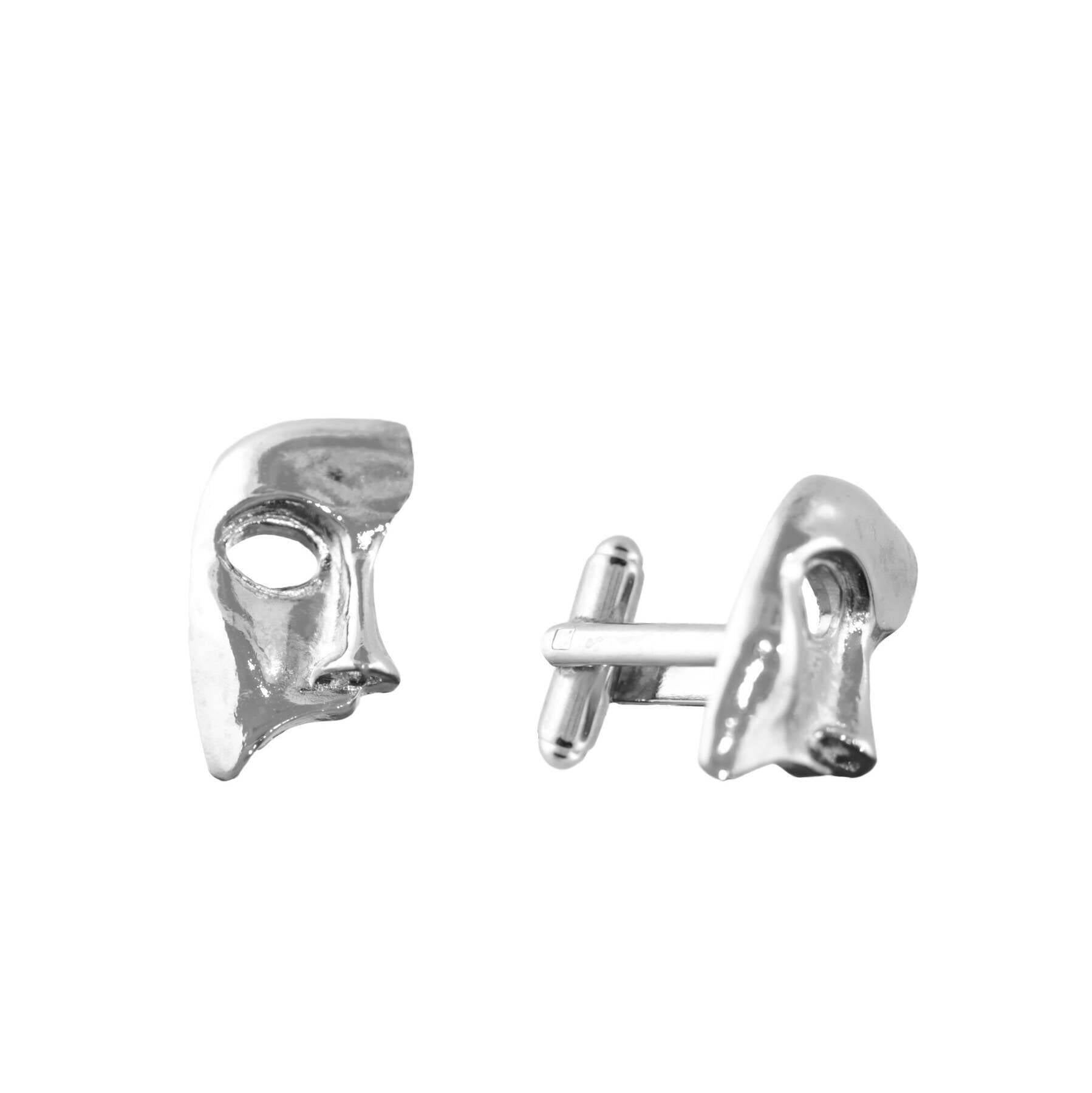 1928 Jewelry Masquerade Mask Cufflinks