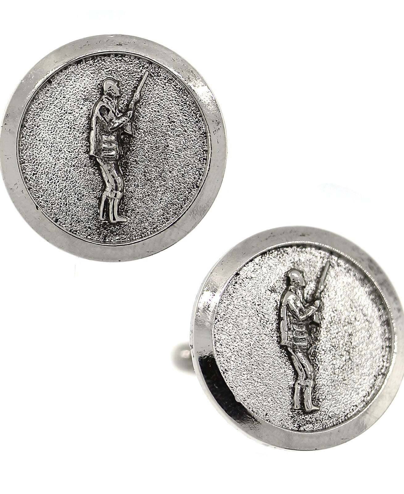 1928 Jewelry Bird Hunter Cufflinks