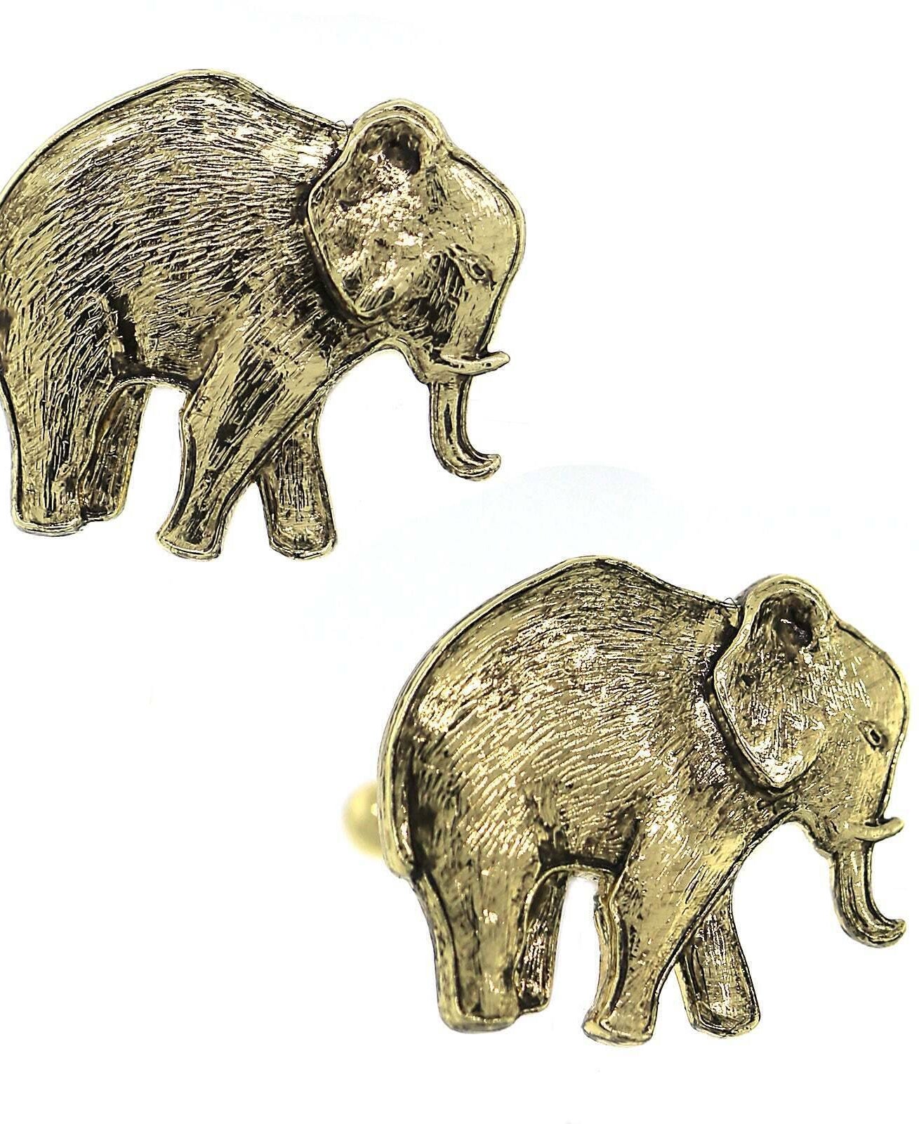 1928 Jewelry Elephant Cufflinks