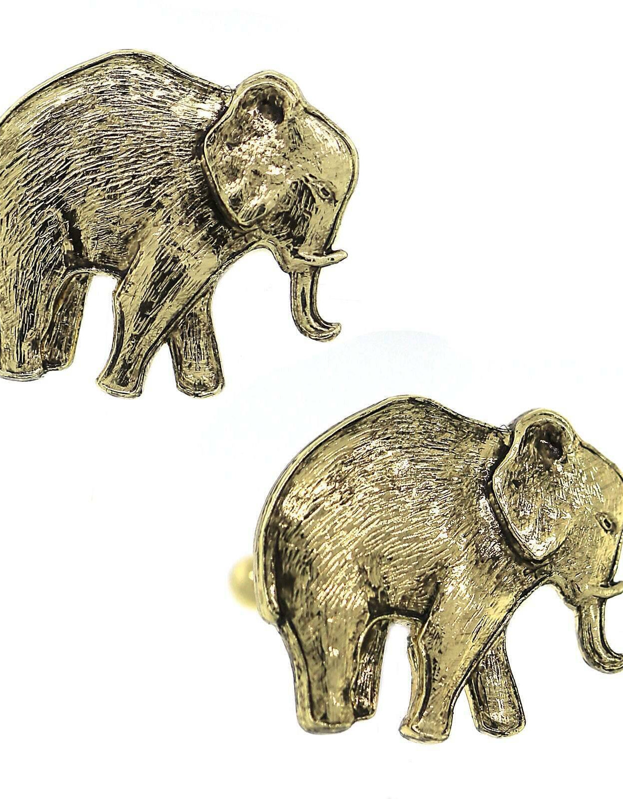 1928 Jewelry Elephant Cufflinks