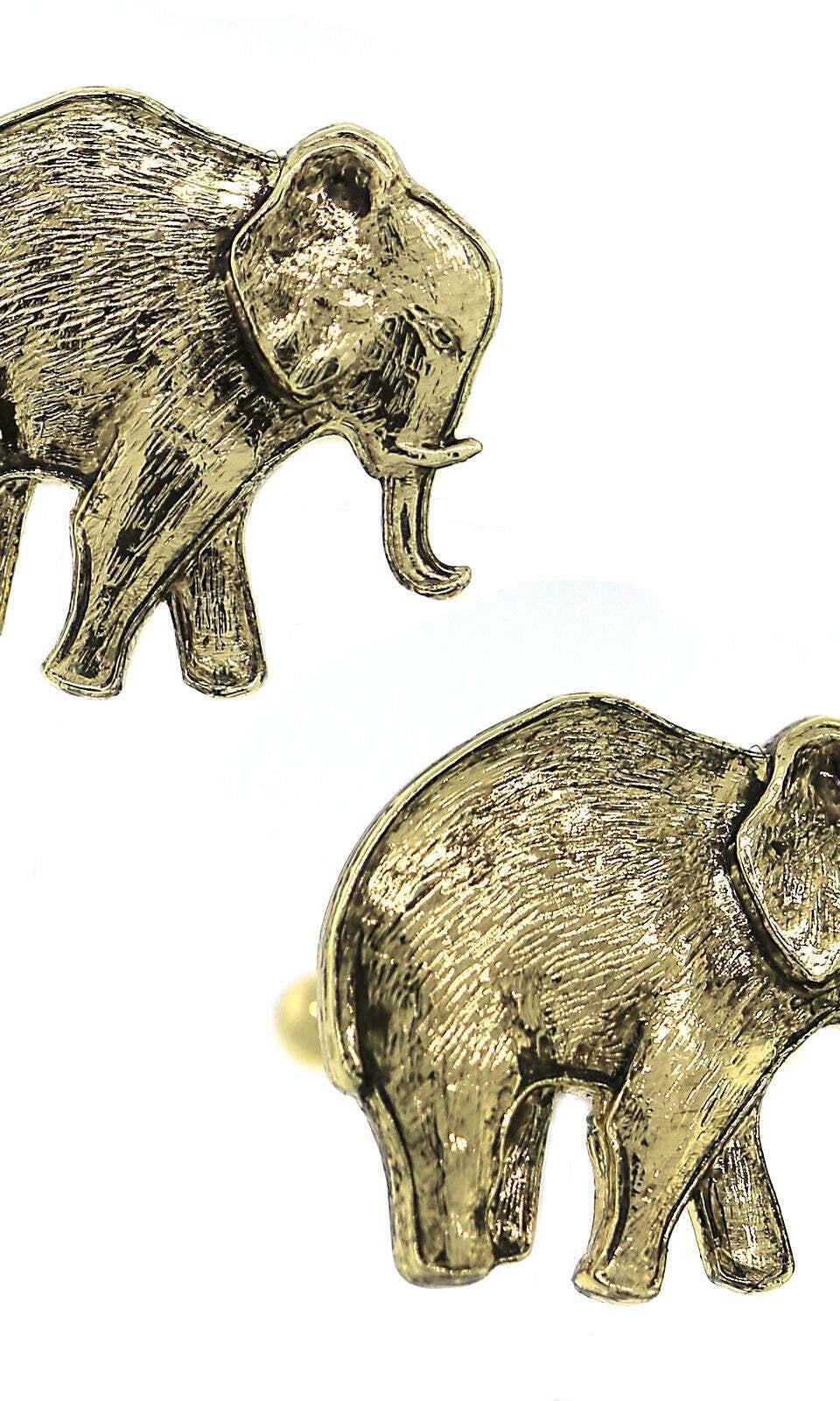 1928 Jewelry Elephant Cufflinks