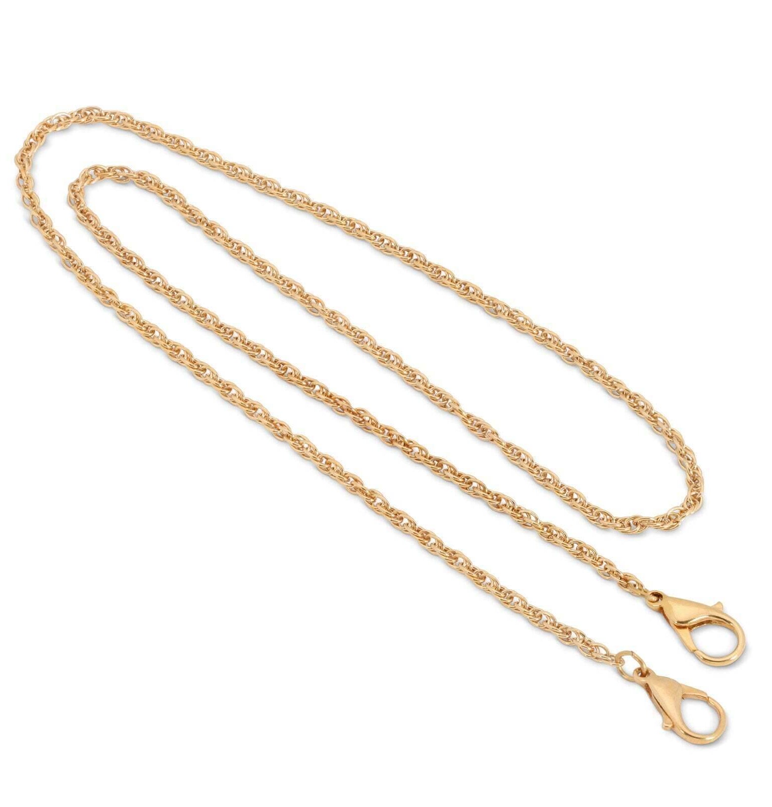 1928 Jewelry Face Mask Chain Holder 22 Inch