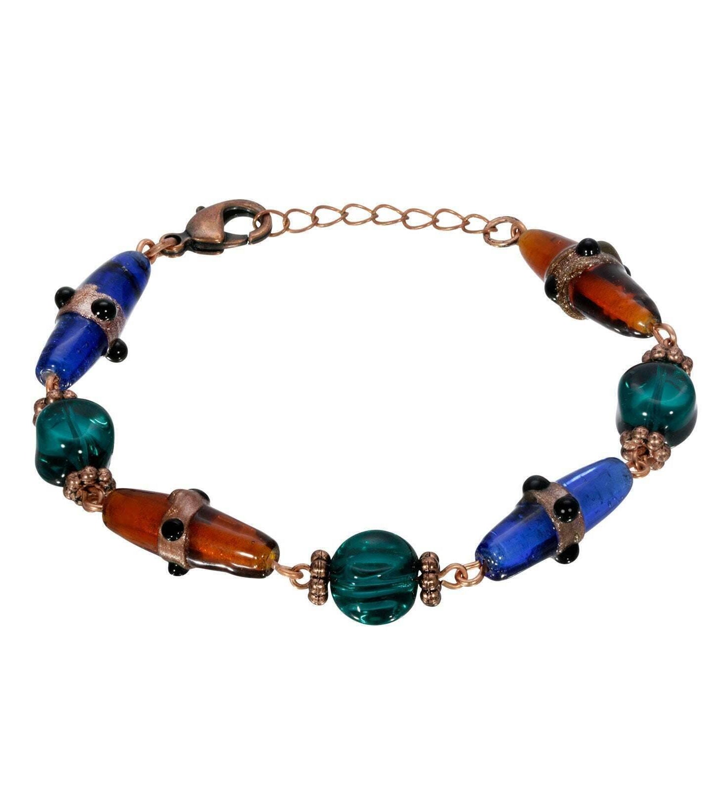 1928 Jewelry Bohemian Multi Color Beaded Bracelet