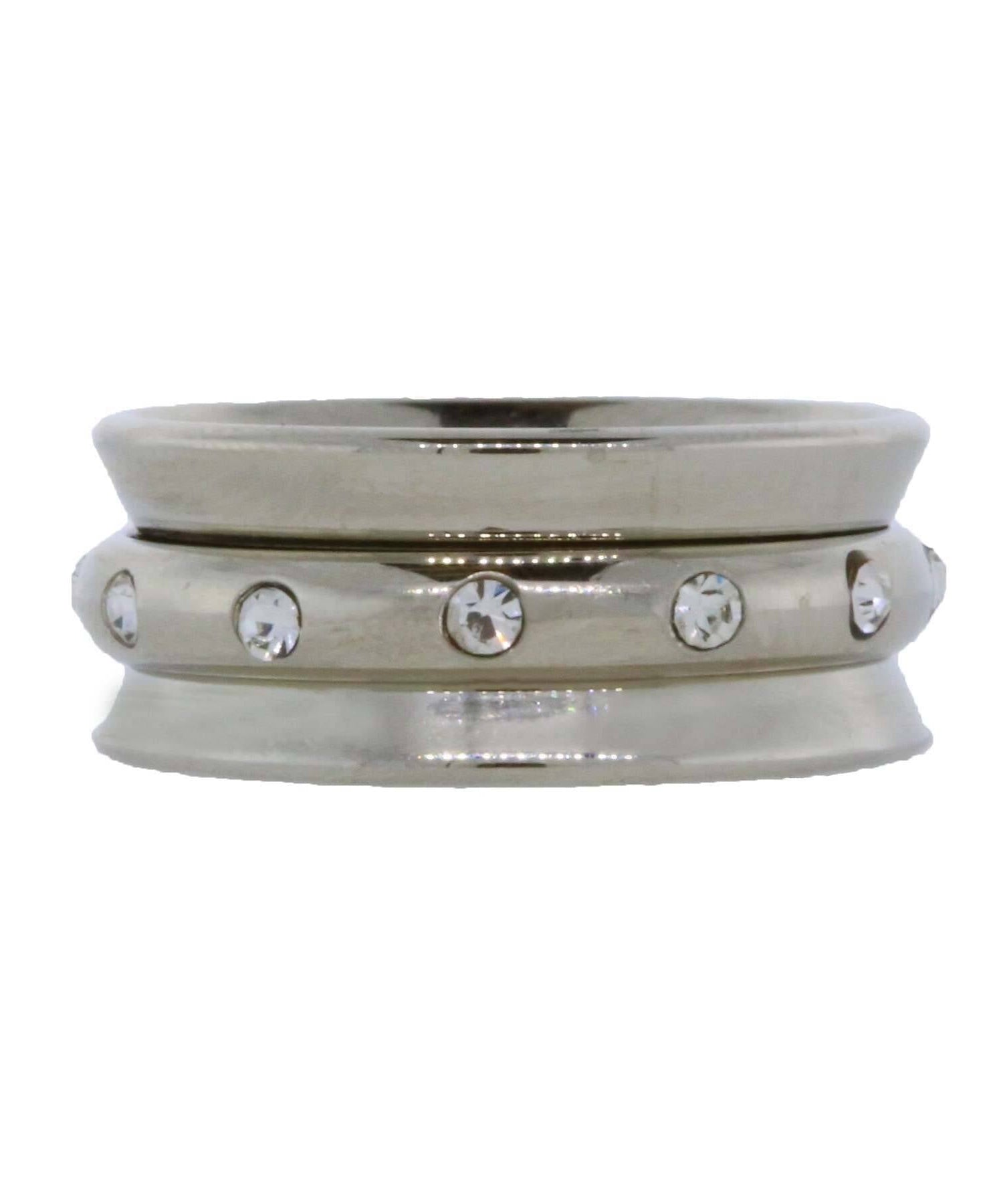 1928 Jewelry Crystal Anxiety Spinner Ring