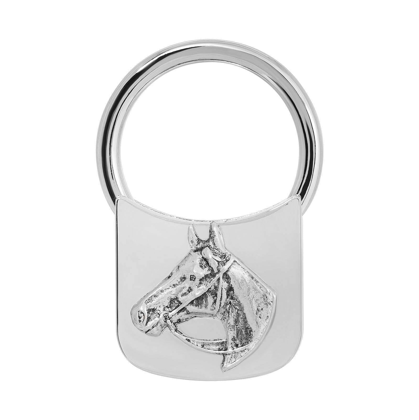 1928 Jewelry Horse Head Key Ring