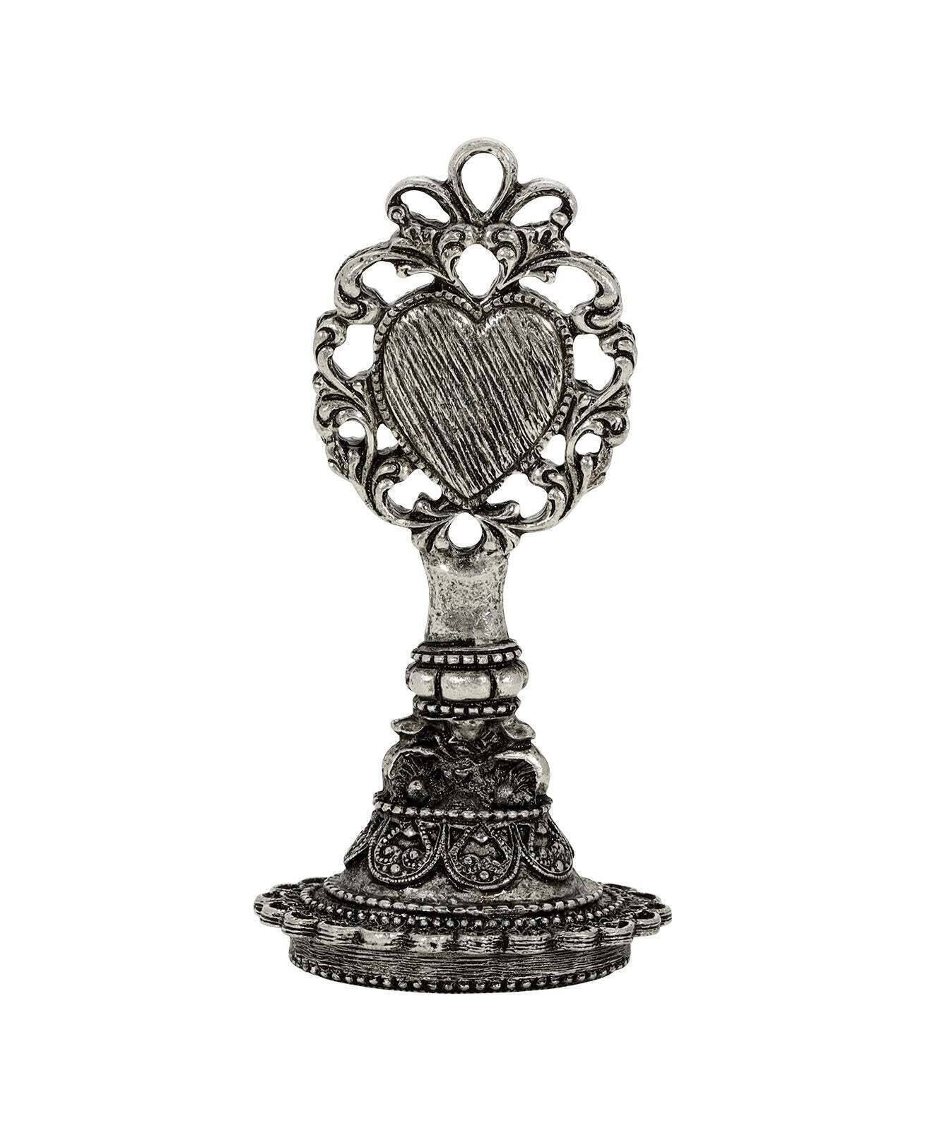 1928 Jewelry Heart Wax Seal Stamp