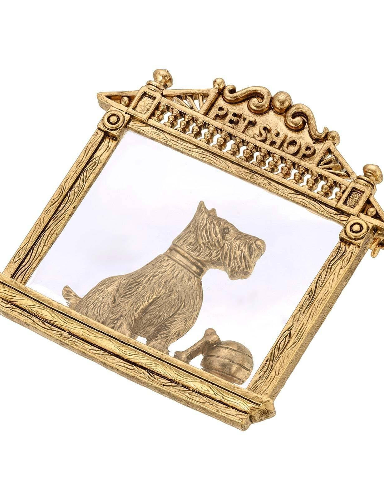 1928 Jewelry Doggie In The Window Pin