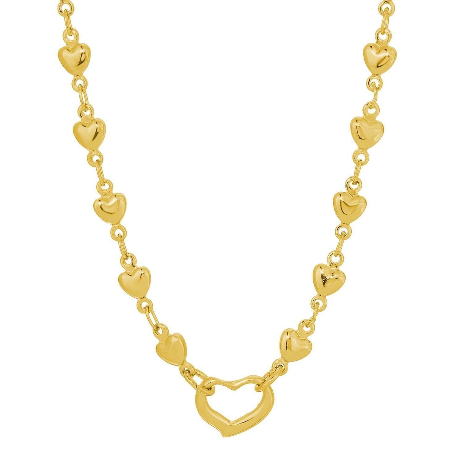 1928 Jewelry Heart Necklace 16" + 3" Extender