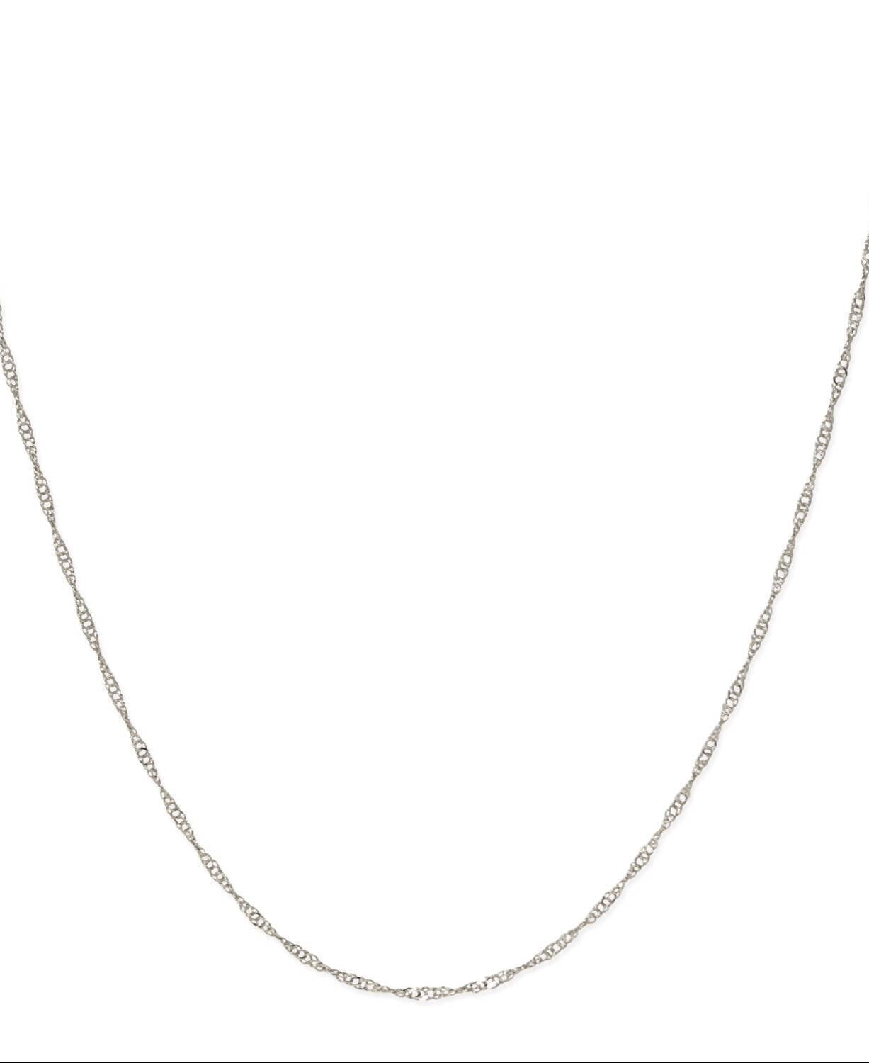 1928 Jewelry Twisted Fancy Chain Necklace 16"