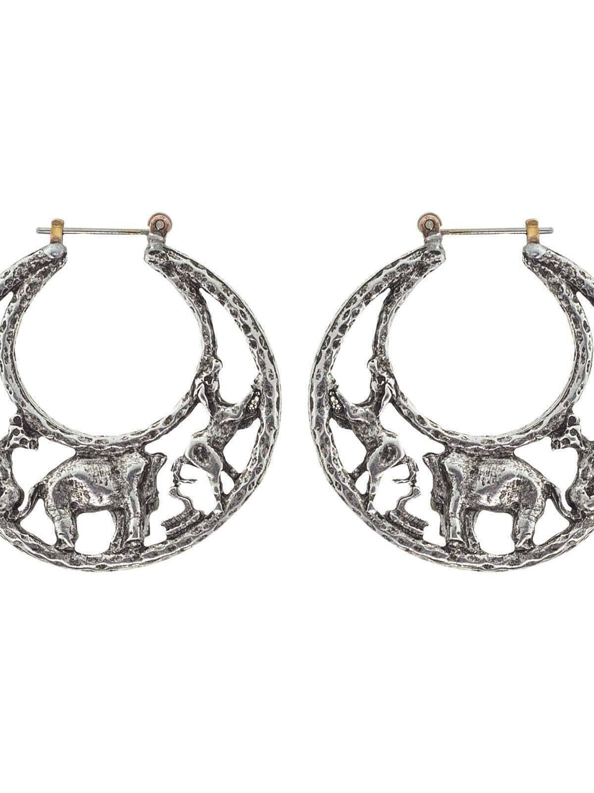 Antiquities Couture Scythian Hoop Earrings