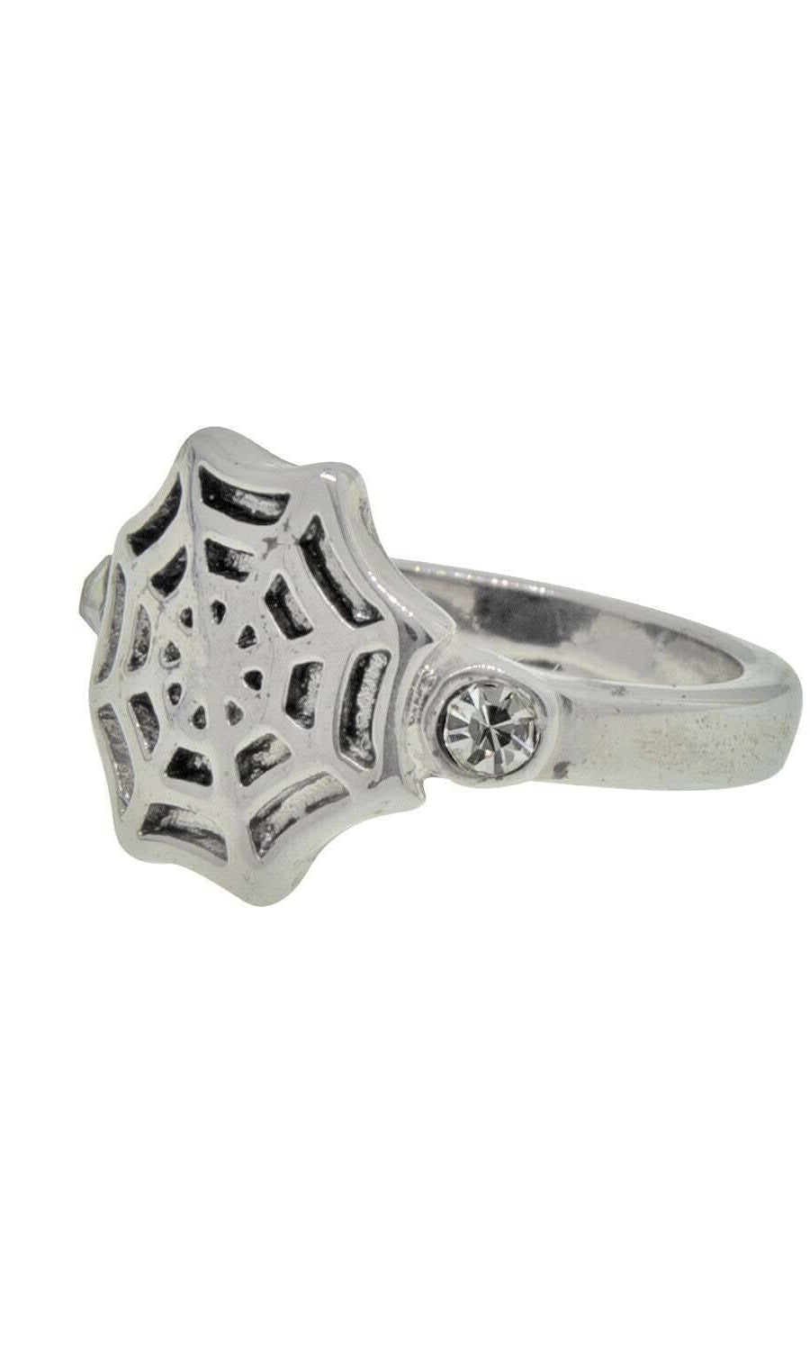 1928 Jewelry Spider Web Ring Size 7