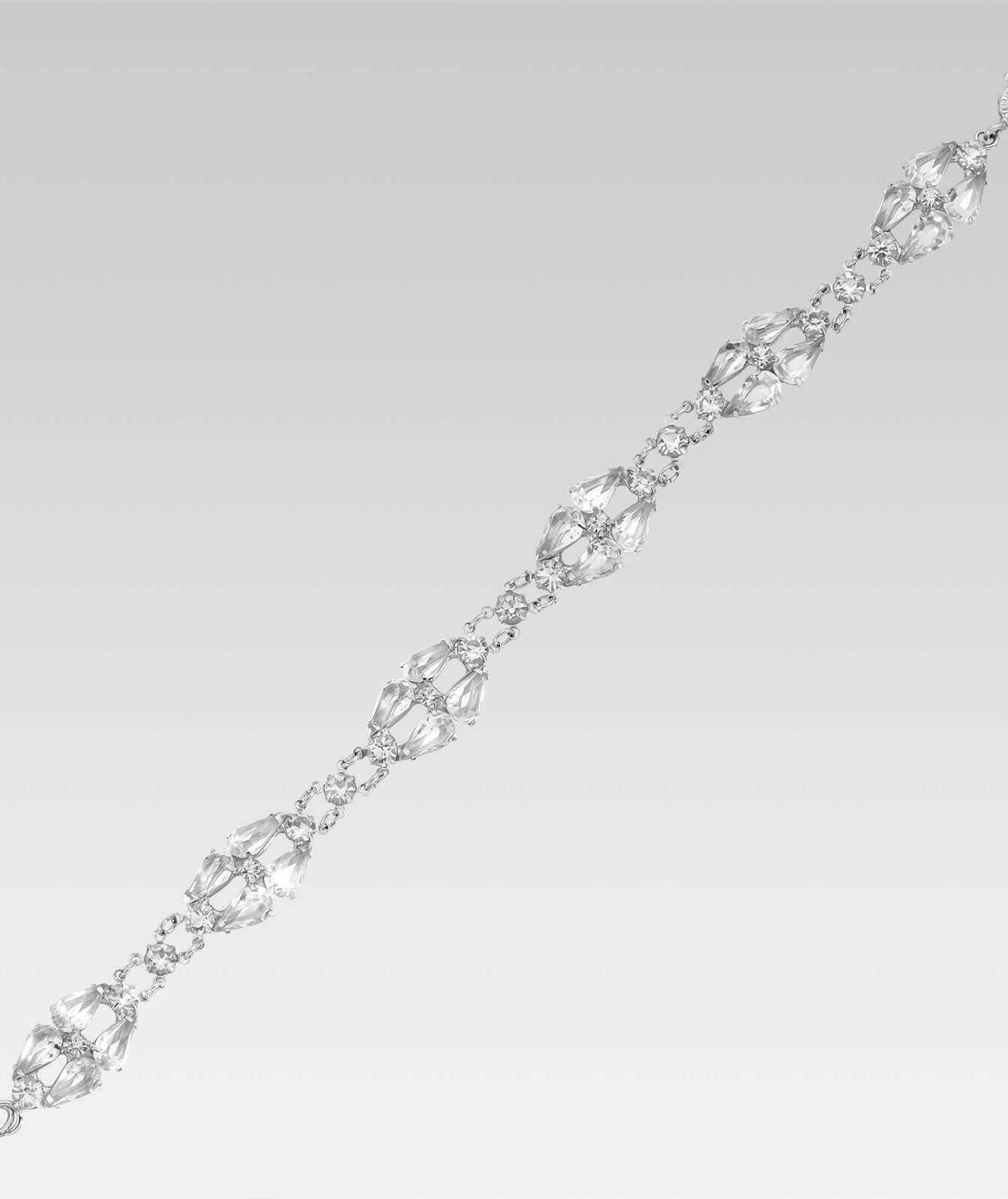 1928 Jewelry Austrian Crystal Elegante Link Bracelet