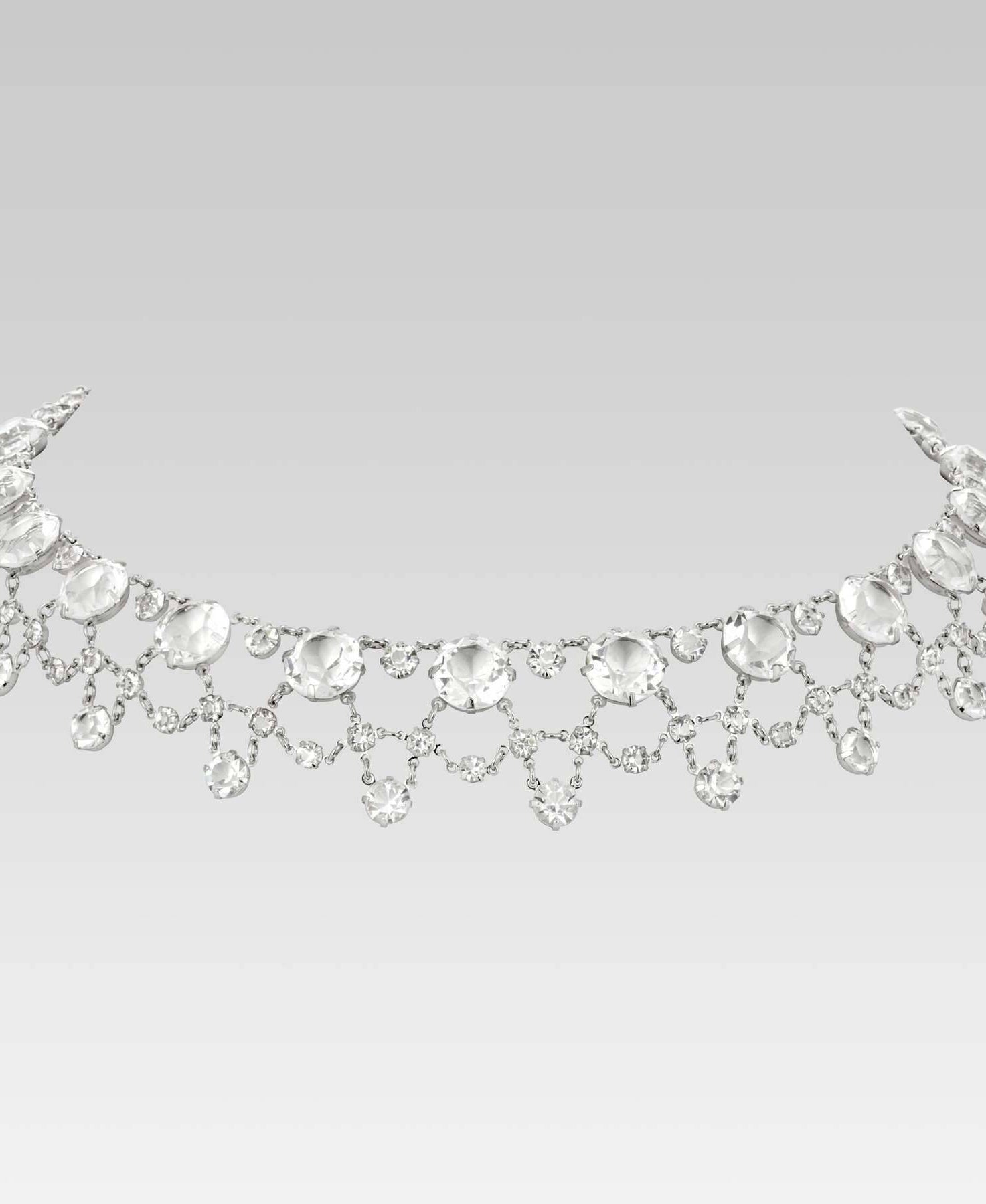 1928 Jewelry Austrian Crystal Drop Necklace 16" + 3" Extender Adjustable