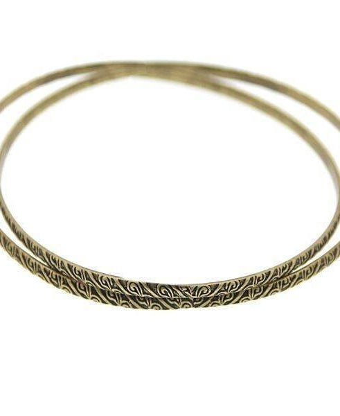 1928 Jewelry Double Bangle Bracelet
