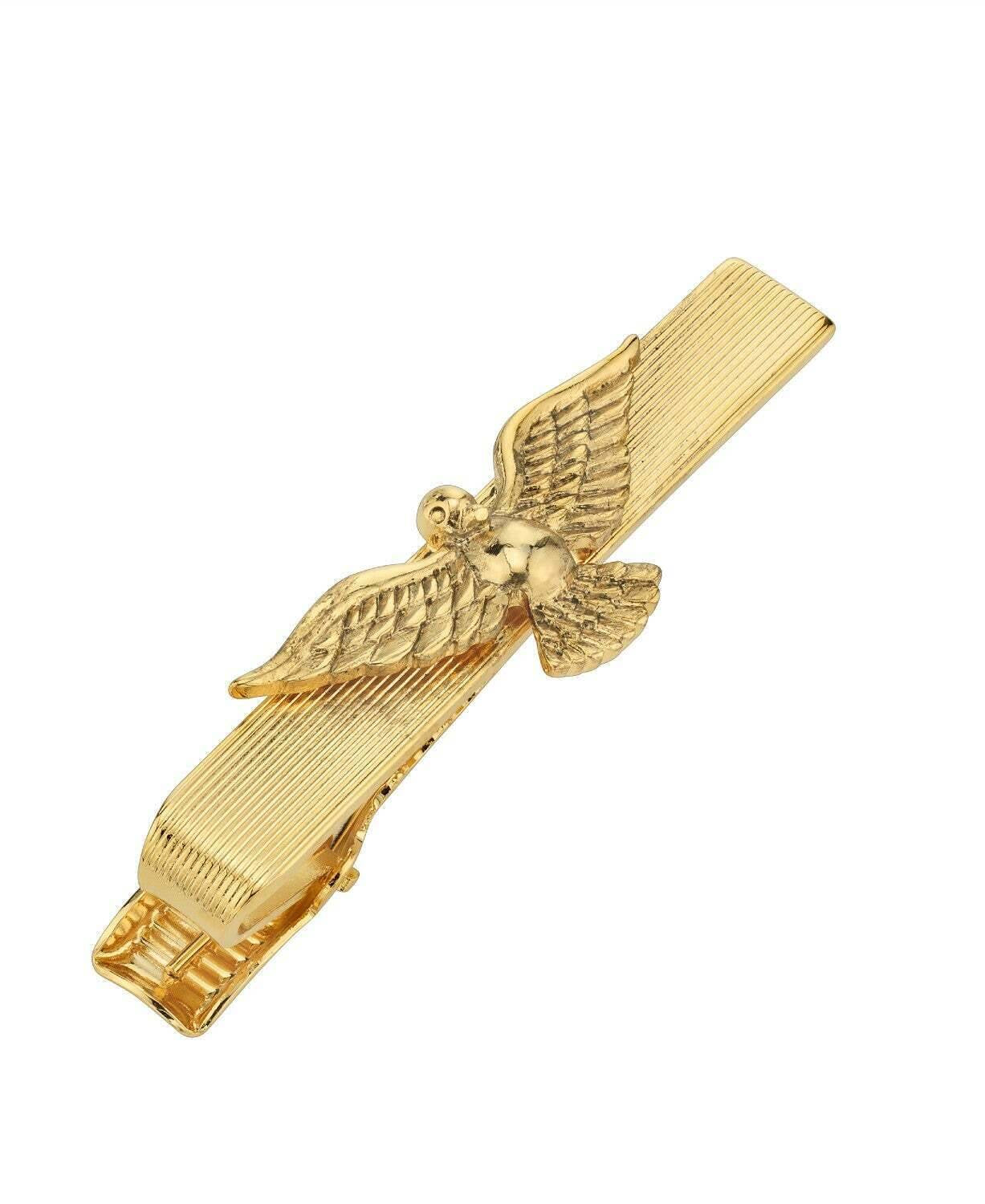 Symbols Of Faith Dove Tie Bar Clip