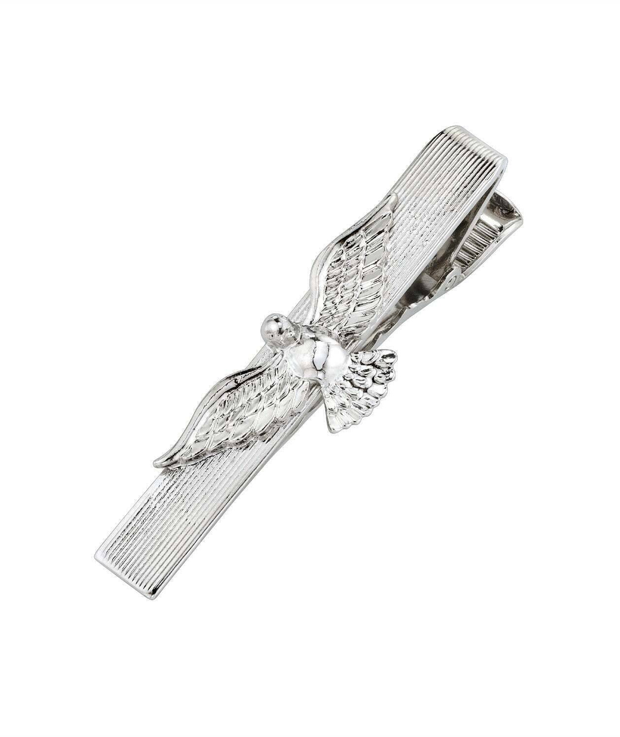 Symbols Of Faith Dove Tie Bar Clip