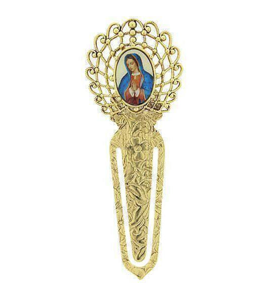 Symbols Of Faith Praying Mary Decal Bookmark