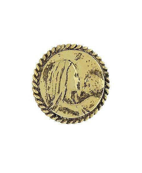 Symbols Of Faith Mary And Child Gold Tie Tack