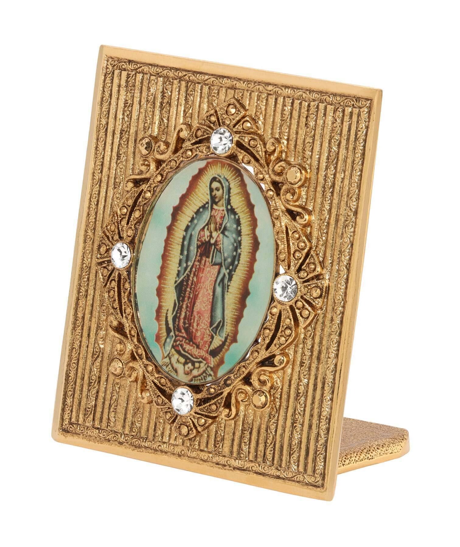 Symbols Of Faith Our Lady Of Guadalupe Tabletop Decor Plaque