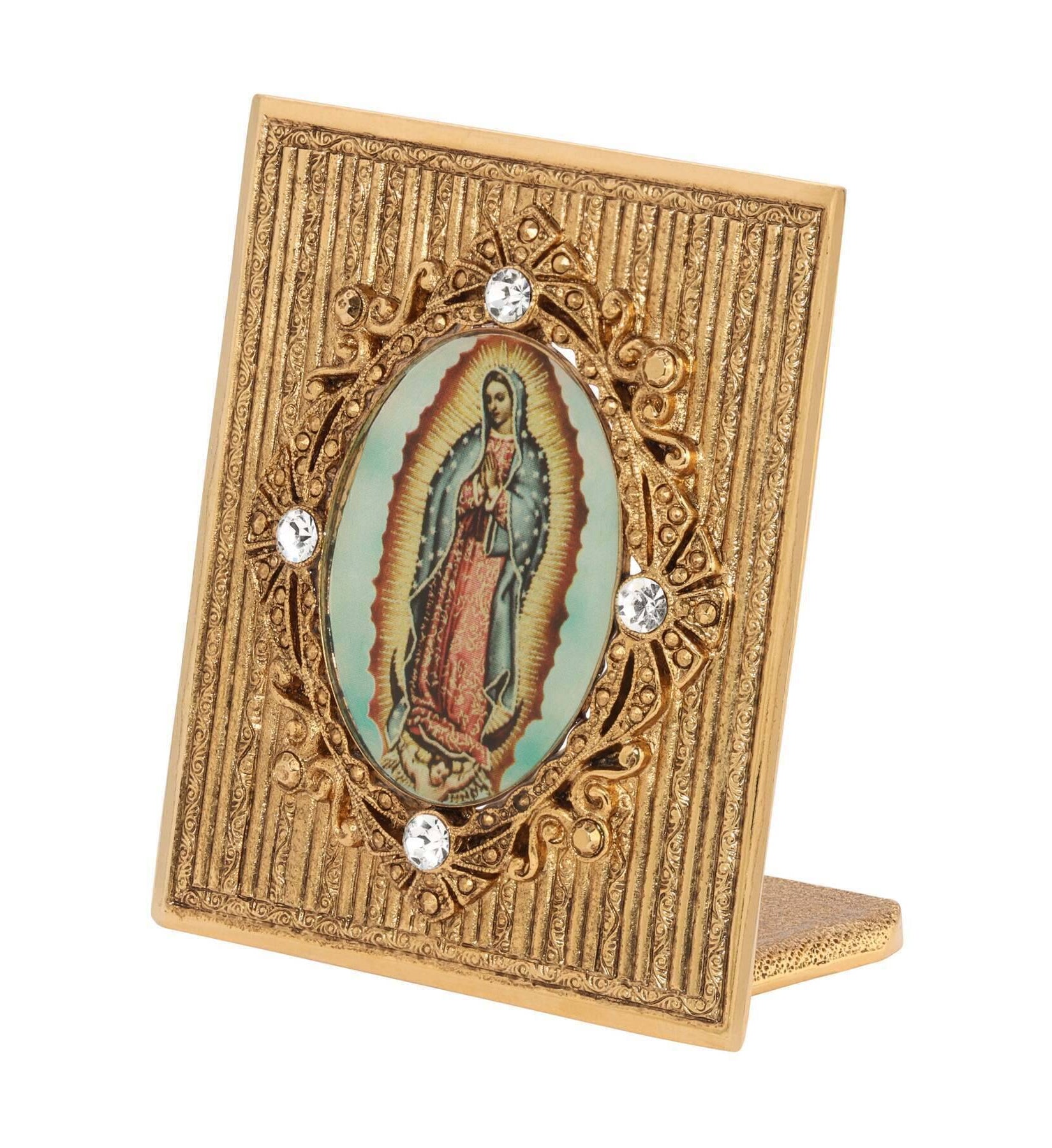 Symbols Of Faith Our Lady Of Guadalupe Tabletop Decor Plaque